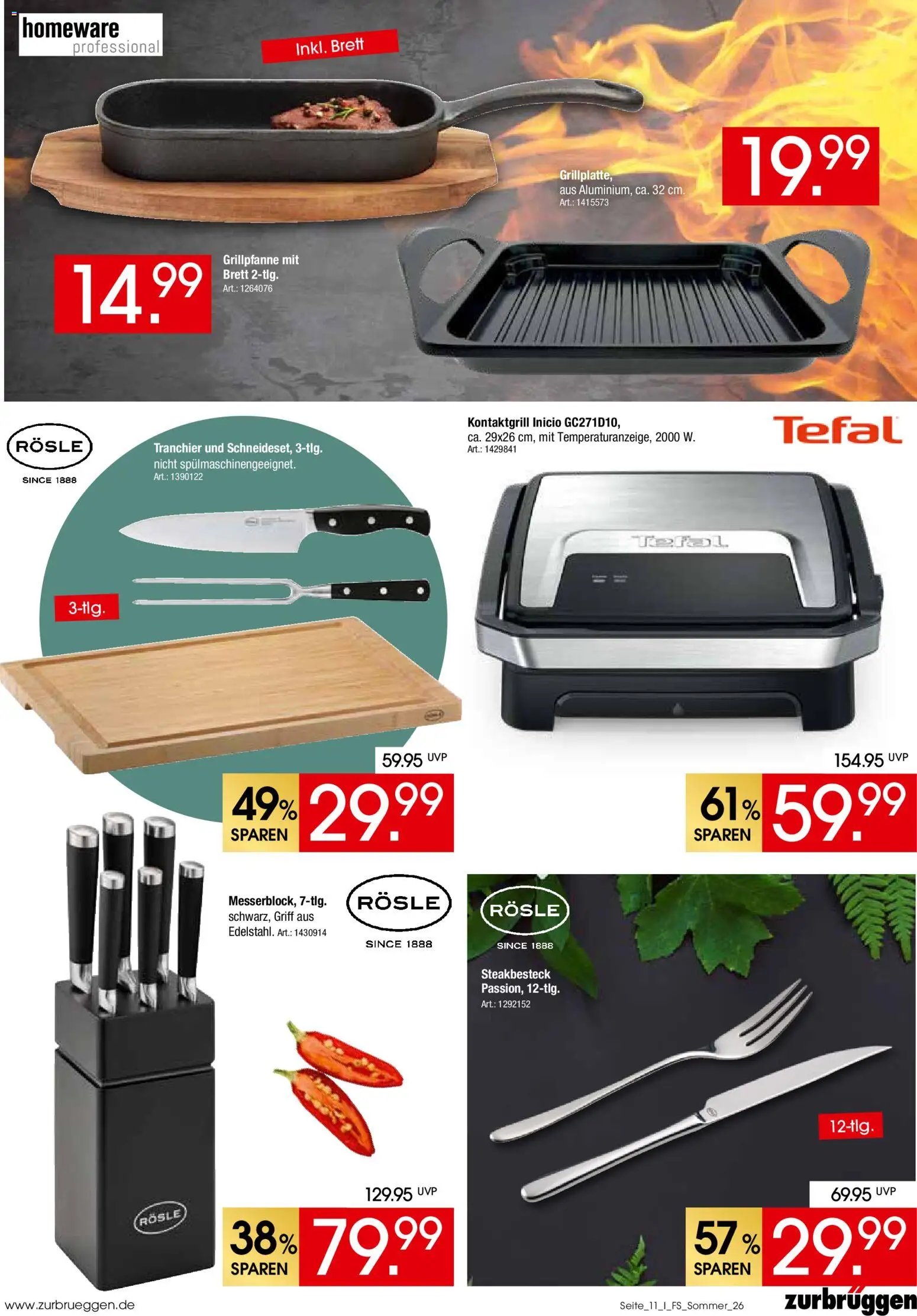 Zurbrüggen Sommer für Ihr Zuhause