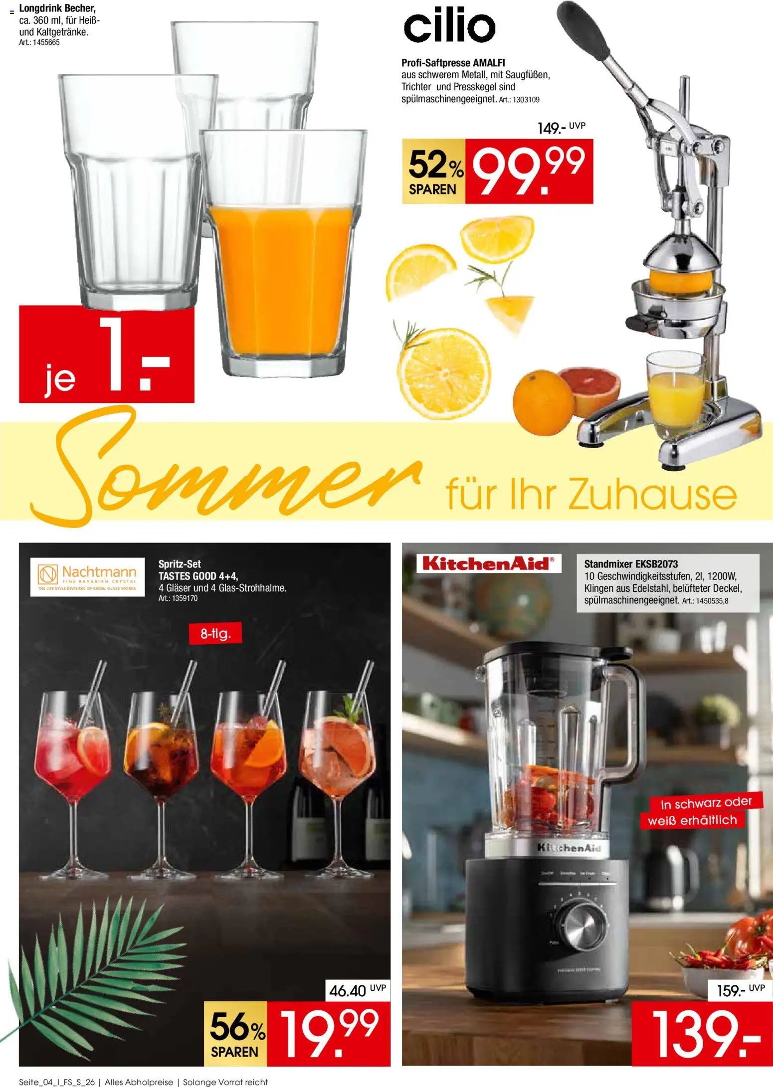 Zurbrüggen Sommer für Ihr Zuhause