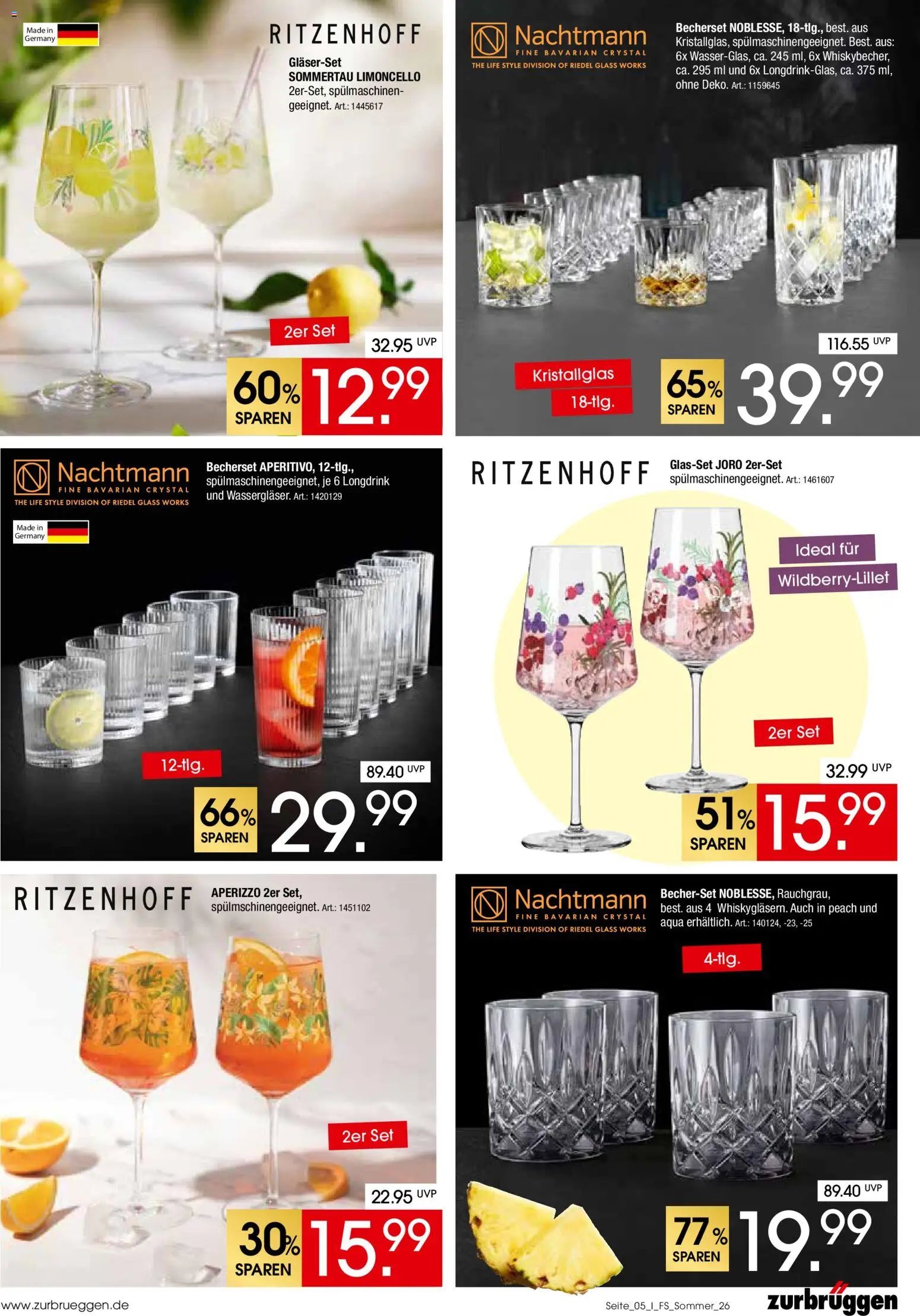 Zurbrüggen Sommer für Ihr Zuhause