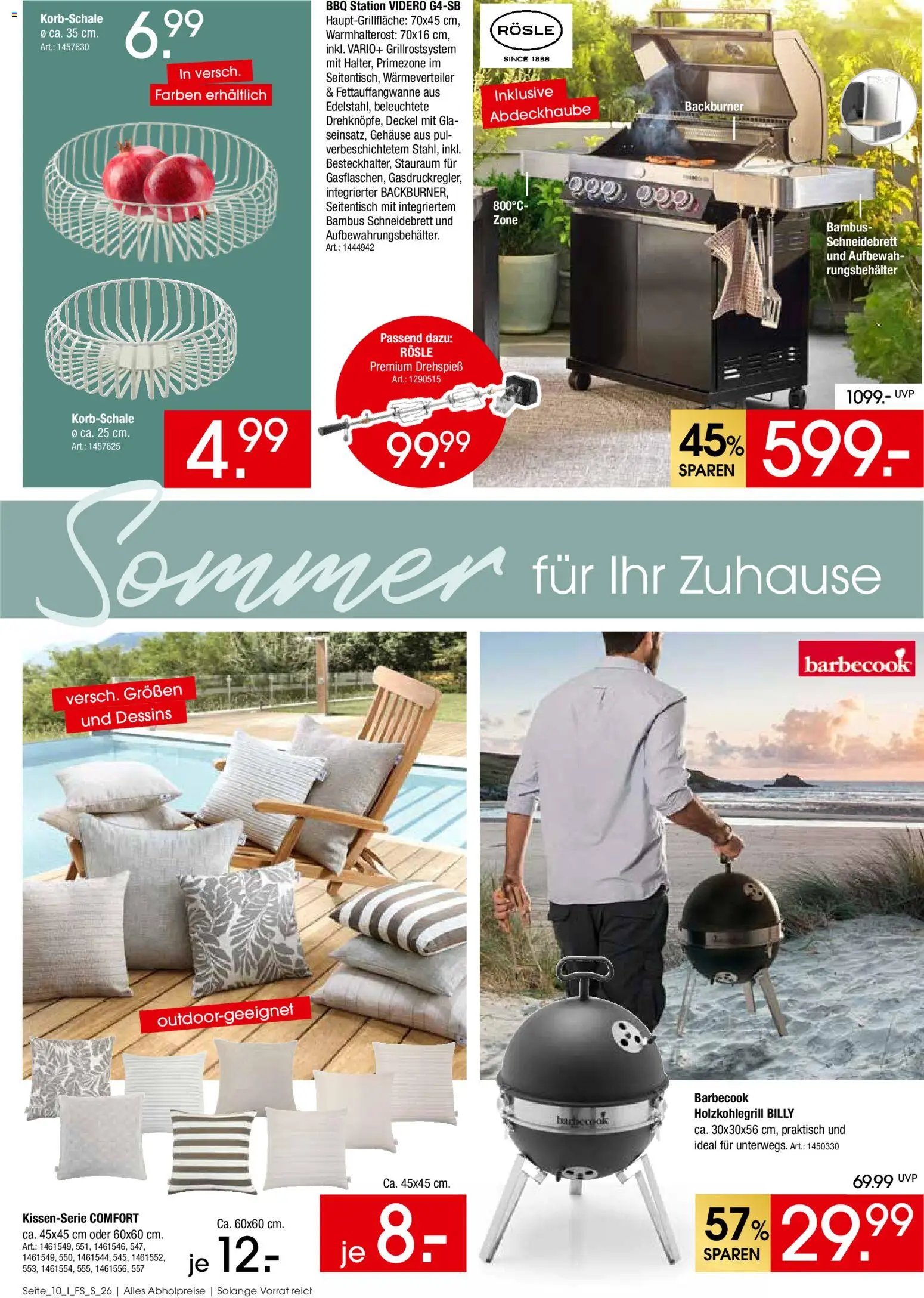 Zurbrüggen Sommer für Ihr Zuhause