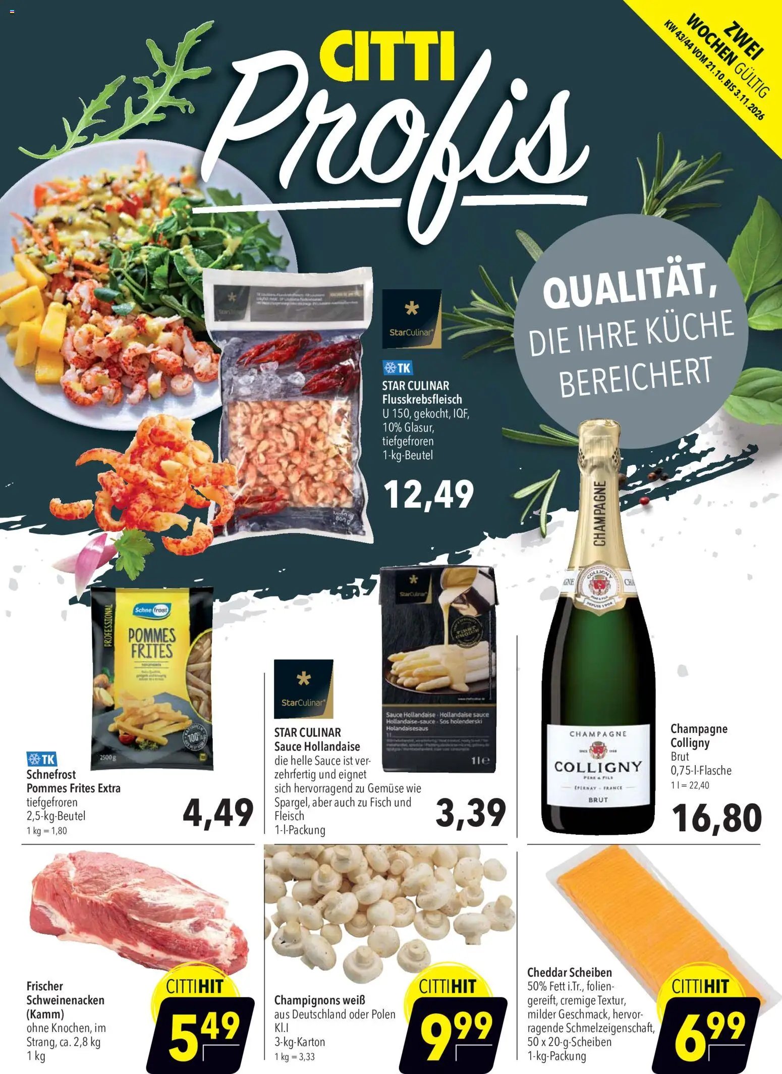 CITTI Markt Aktuelle Angebote für Profis