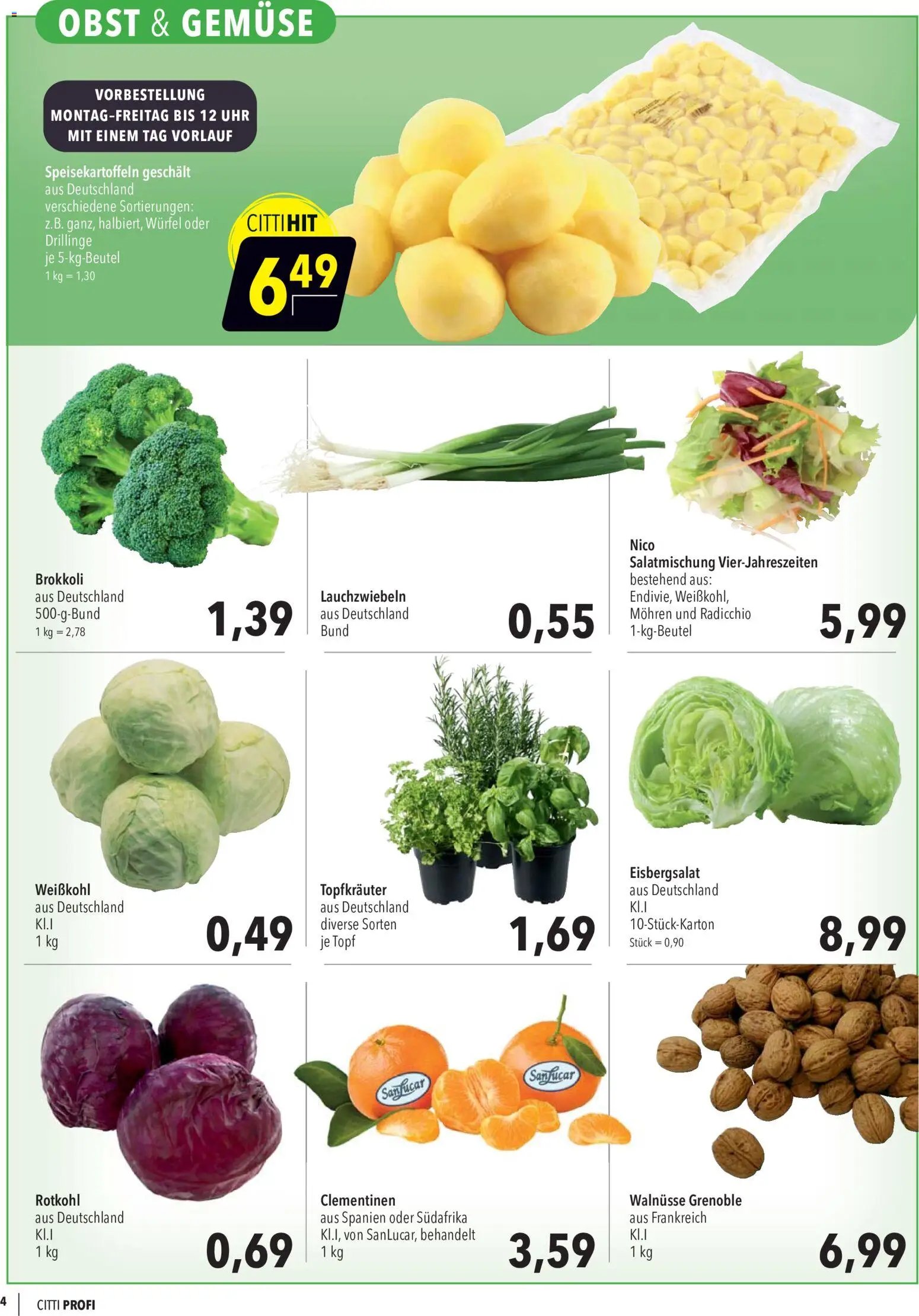 CITTI Markt Aktuelle Angebote für Profis