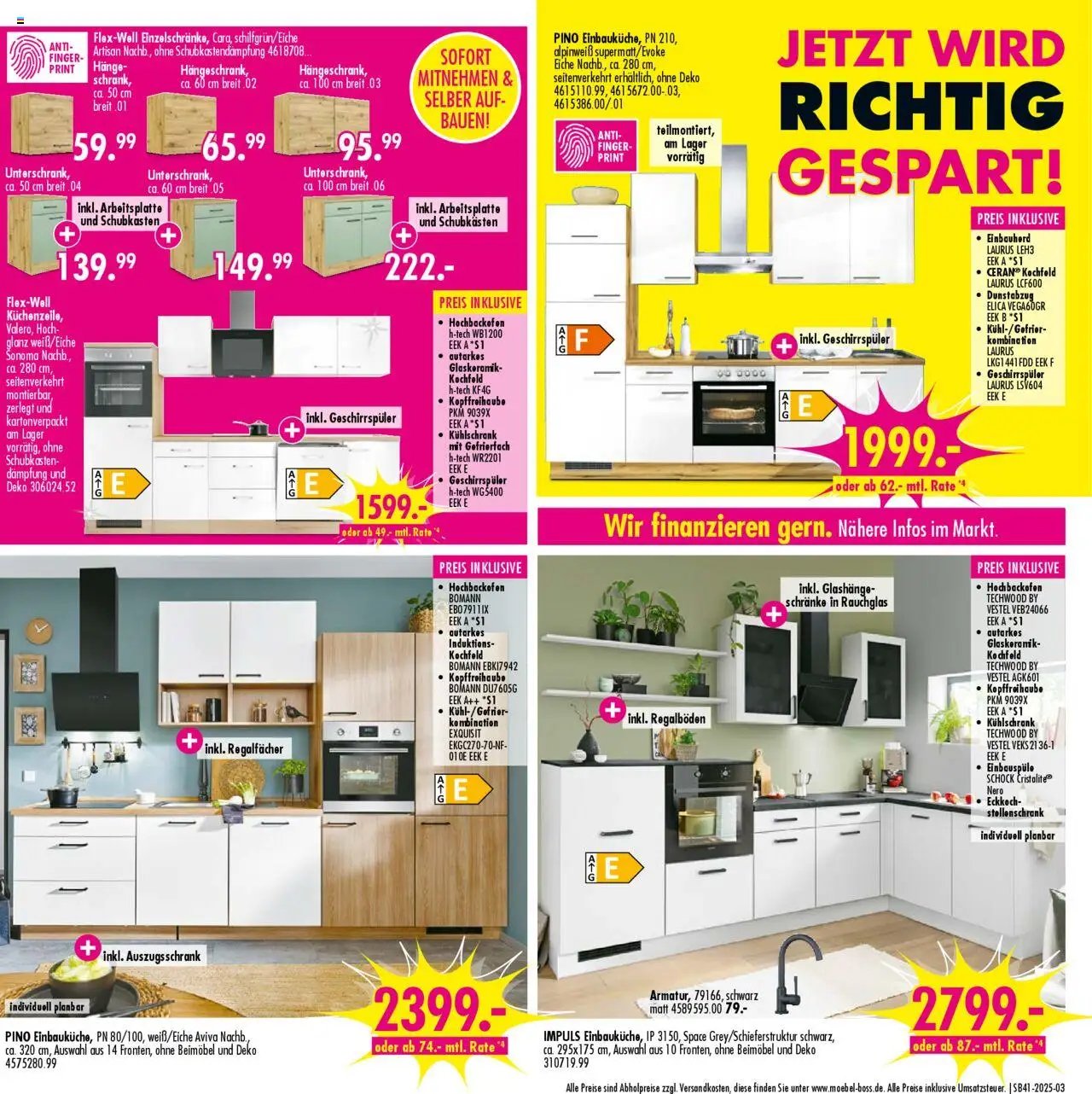 SB Möbel Boss Prospekt Gera	 (2025-10-04 - 2025-10-10) | 3