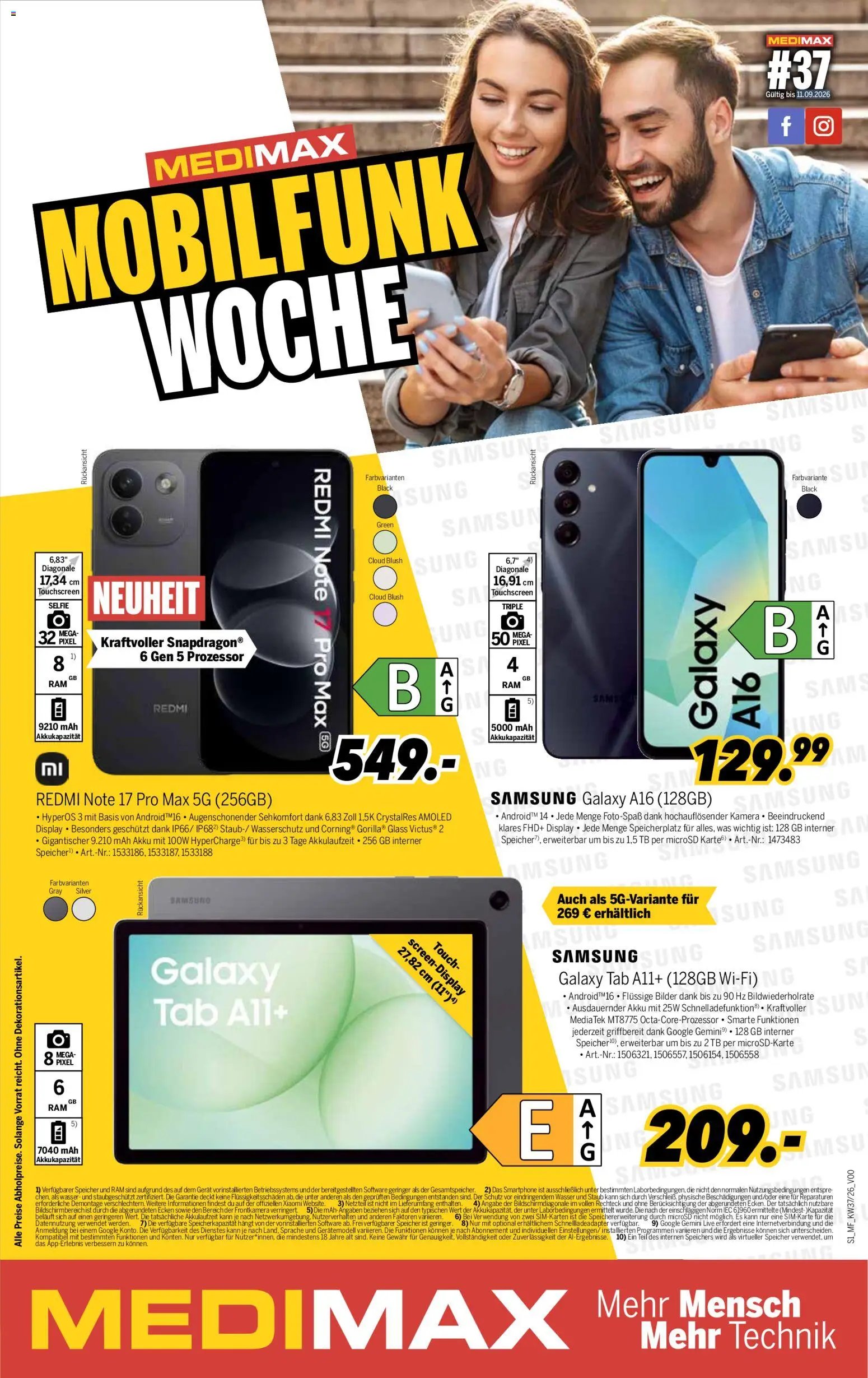 Medimax Mobilfunk Woche