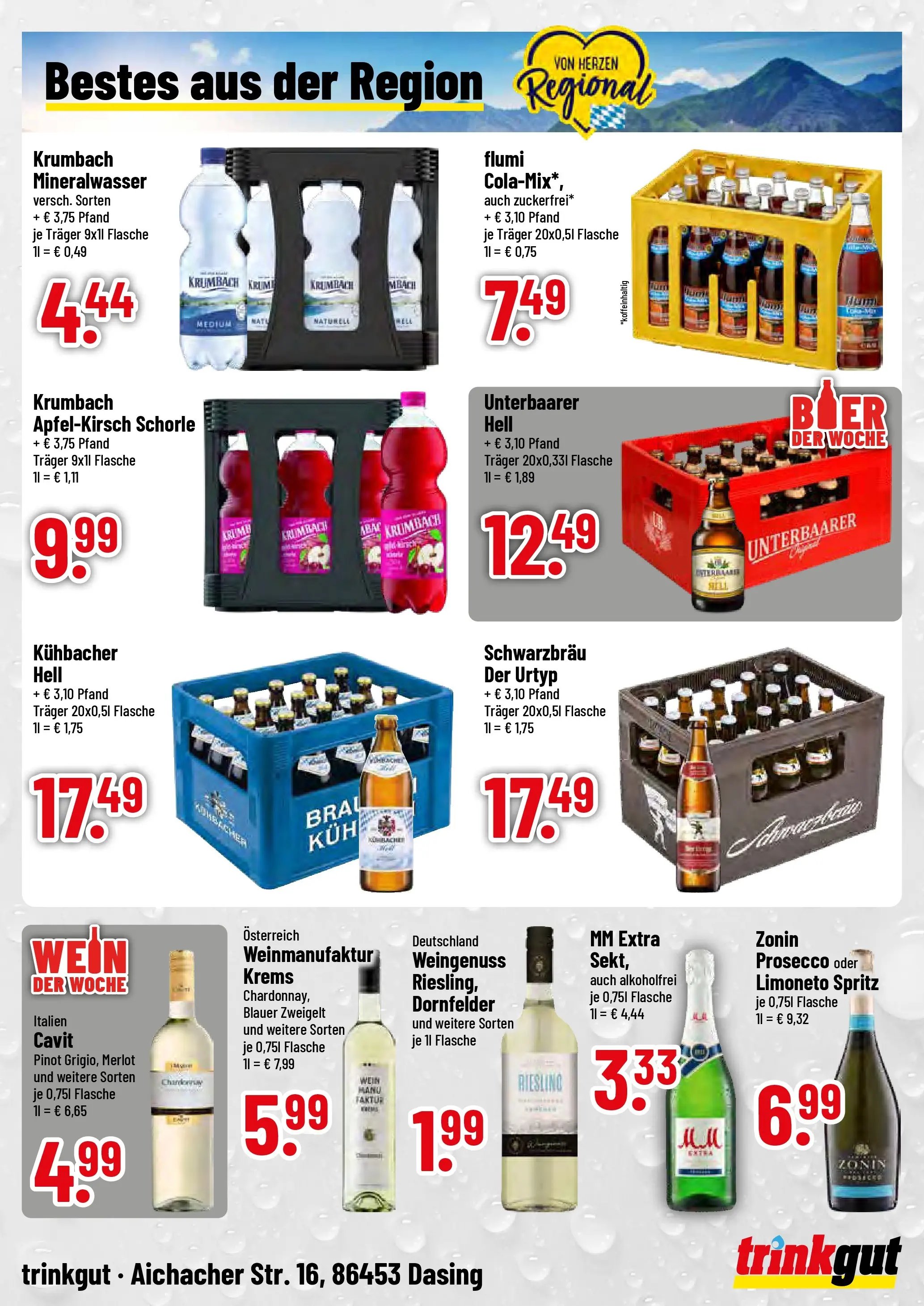 Trinkgut - trinkgut: Wochenangebote