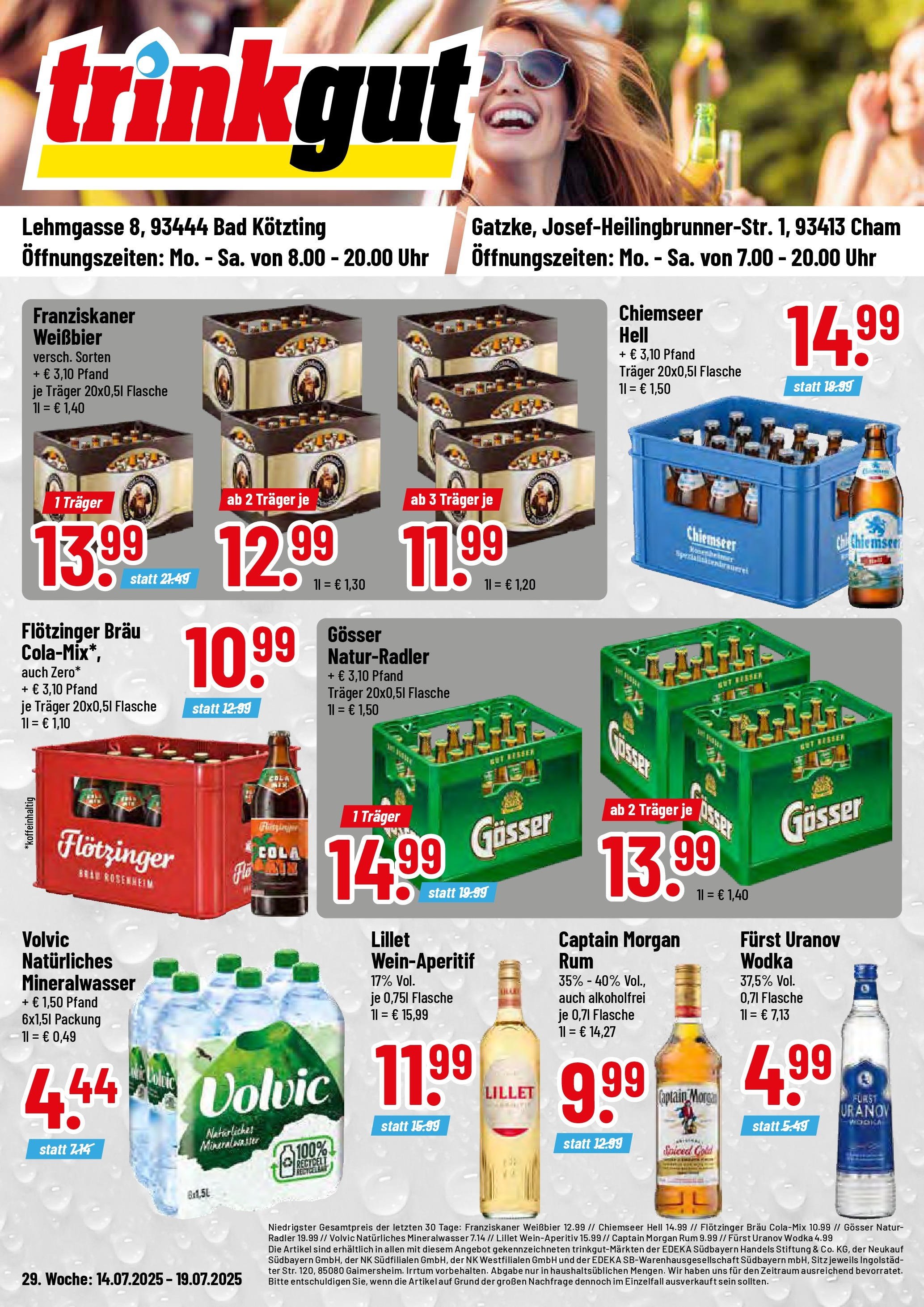 Trinkgut prospekt Cham	 (2025-07-13 - 2025-07-19) | 1