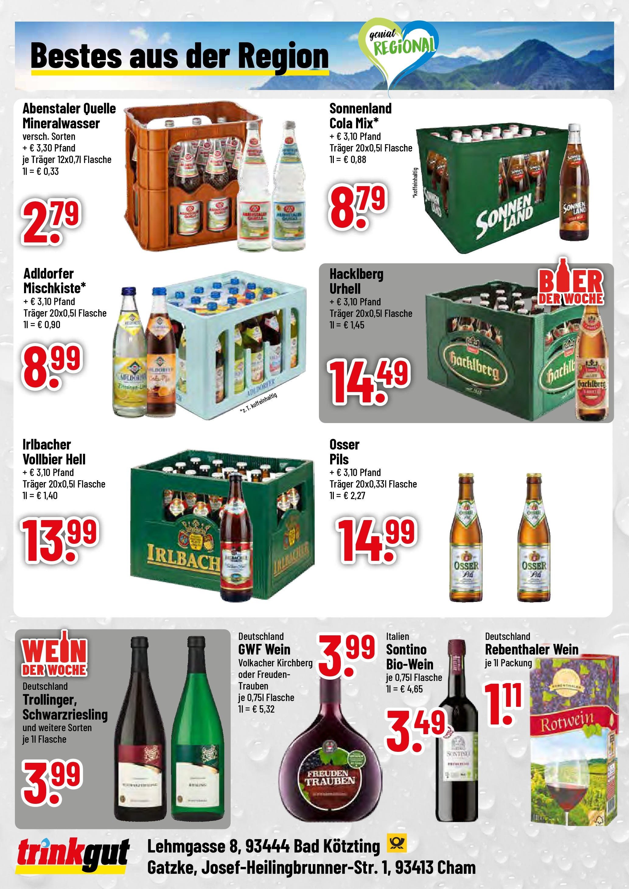 Trinkgut prospekt Cham	 (2025-07-13 - 2025-07-19) | 2