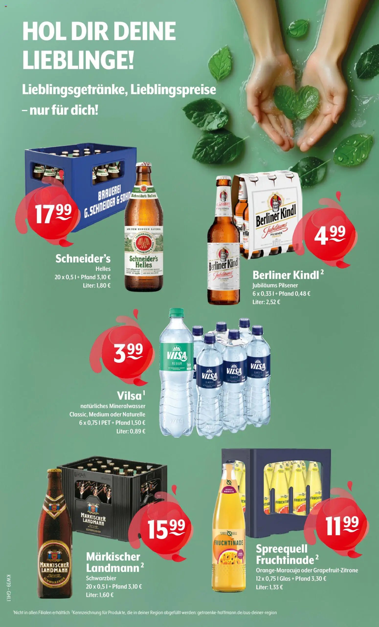 Getränke Hoffmann Prospekt