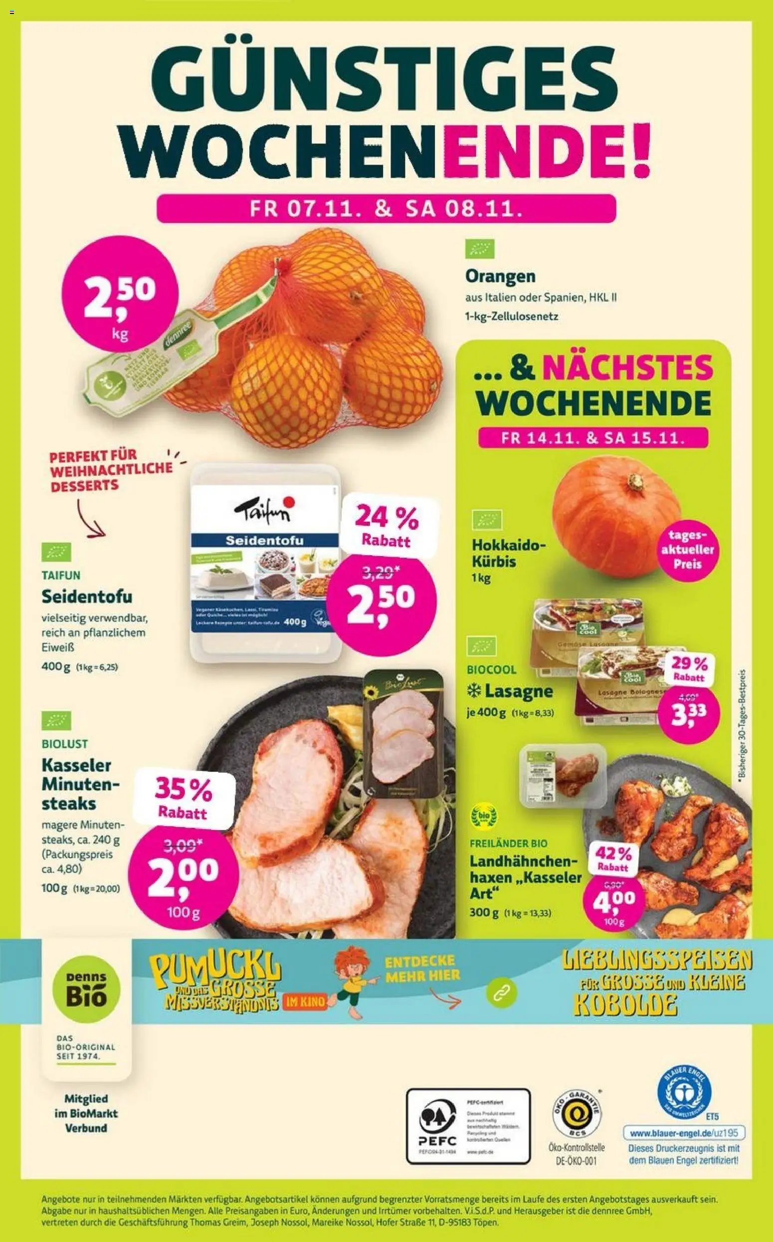 Denns BioMarkt Angebote (2025-11-05 - 2025-11-18) | 12