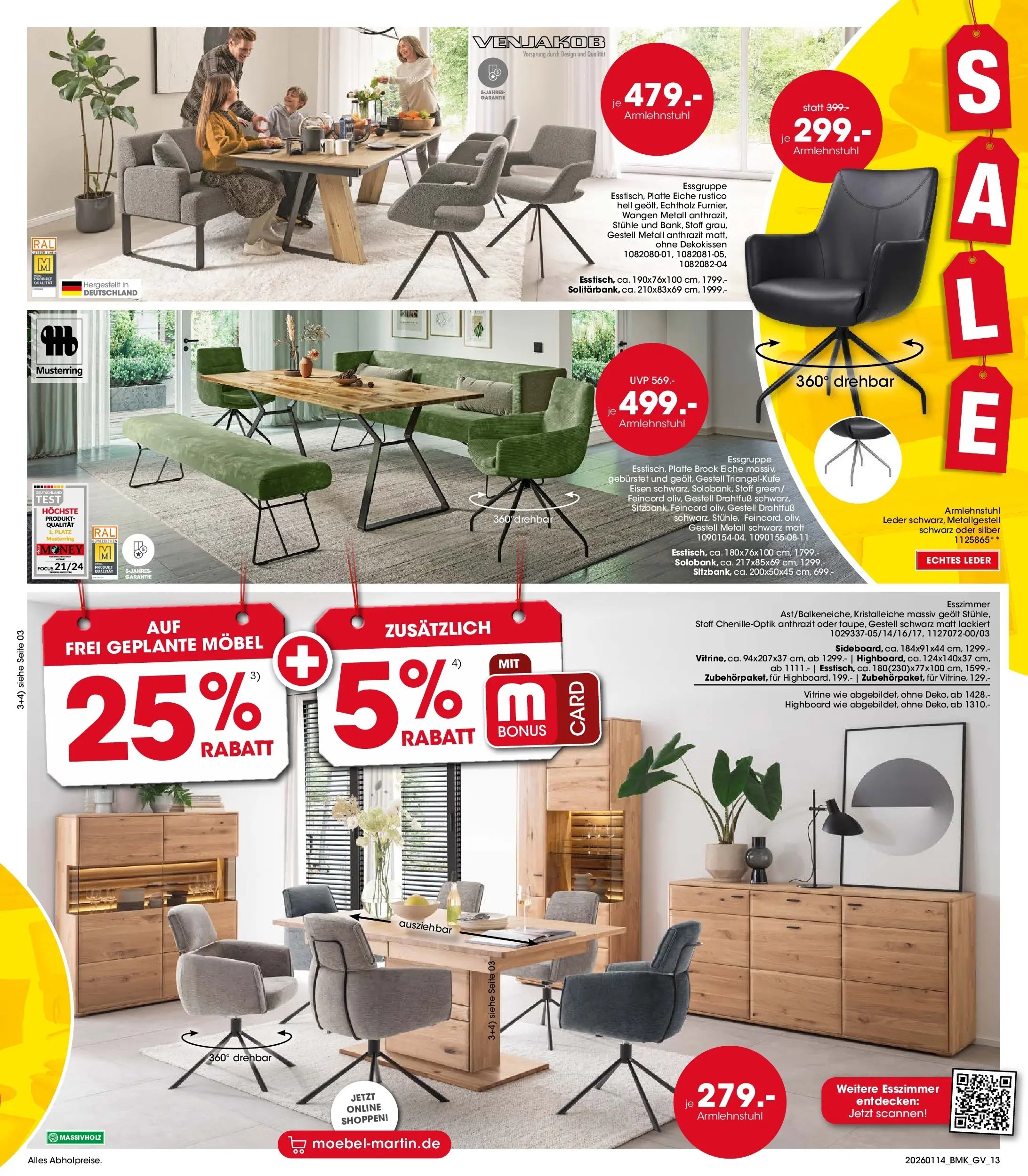 Möbel Martin Prospekt Sale  (2026-01-14 - 2026-01-31)