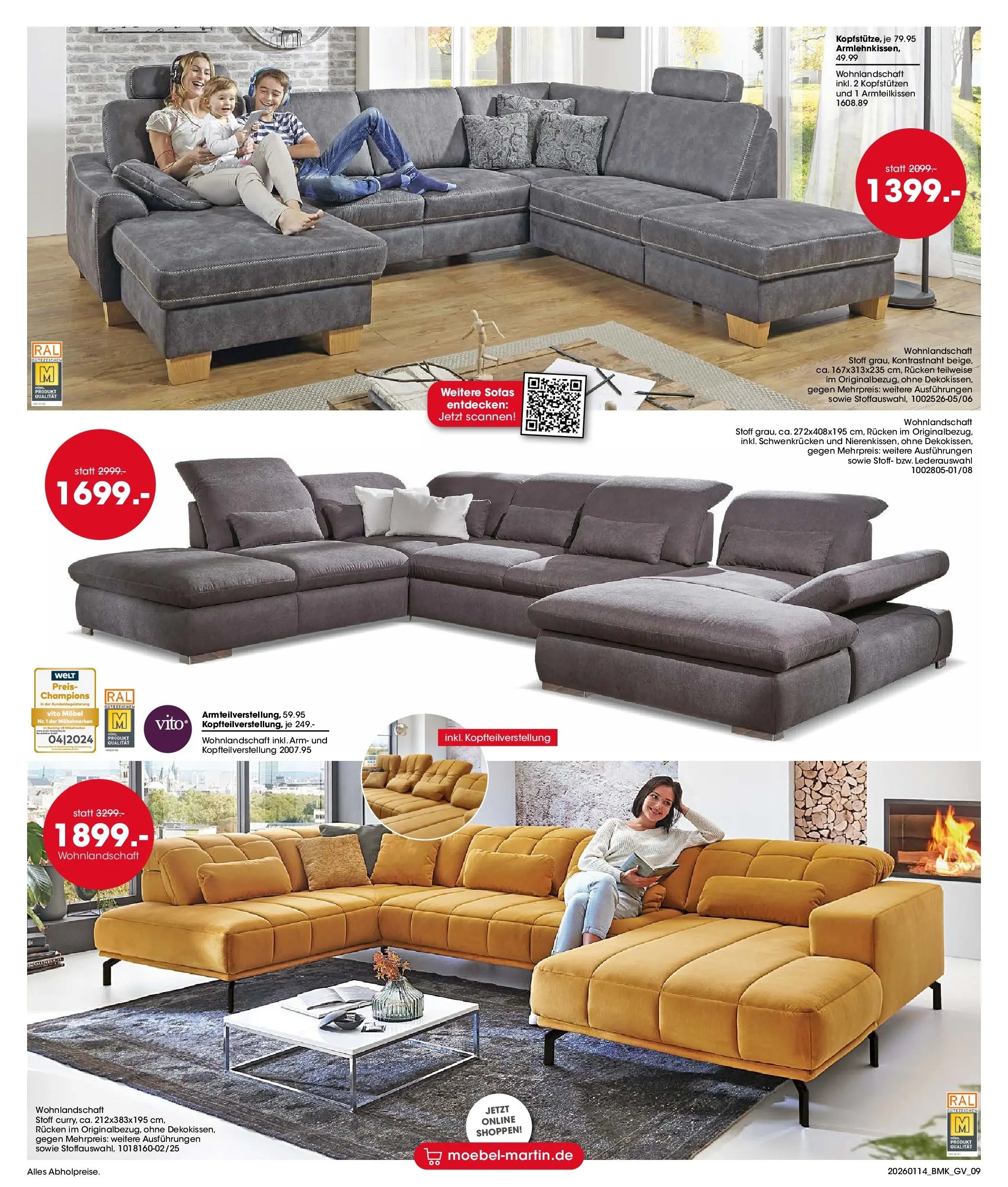 Möbel Martin Prospekt Sale  (2026-01-14 - 2026-01-31)