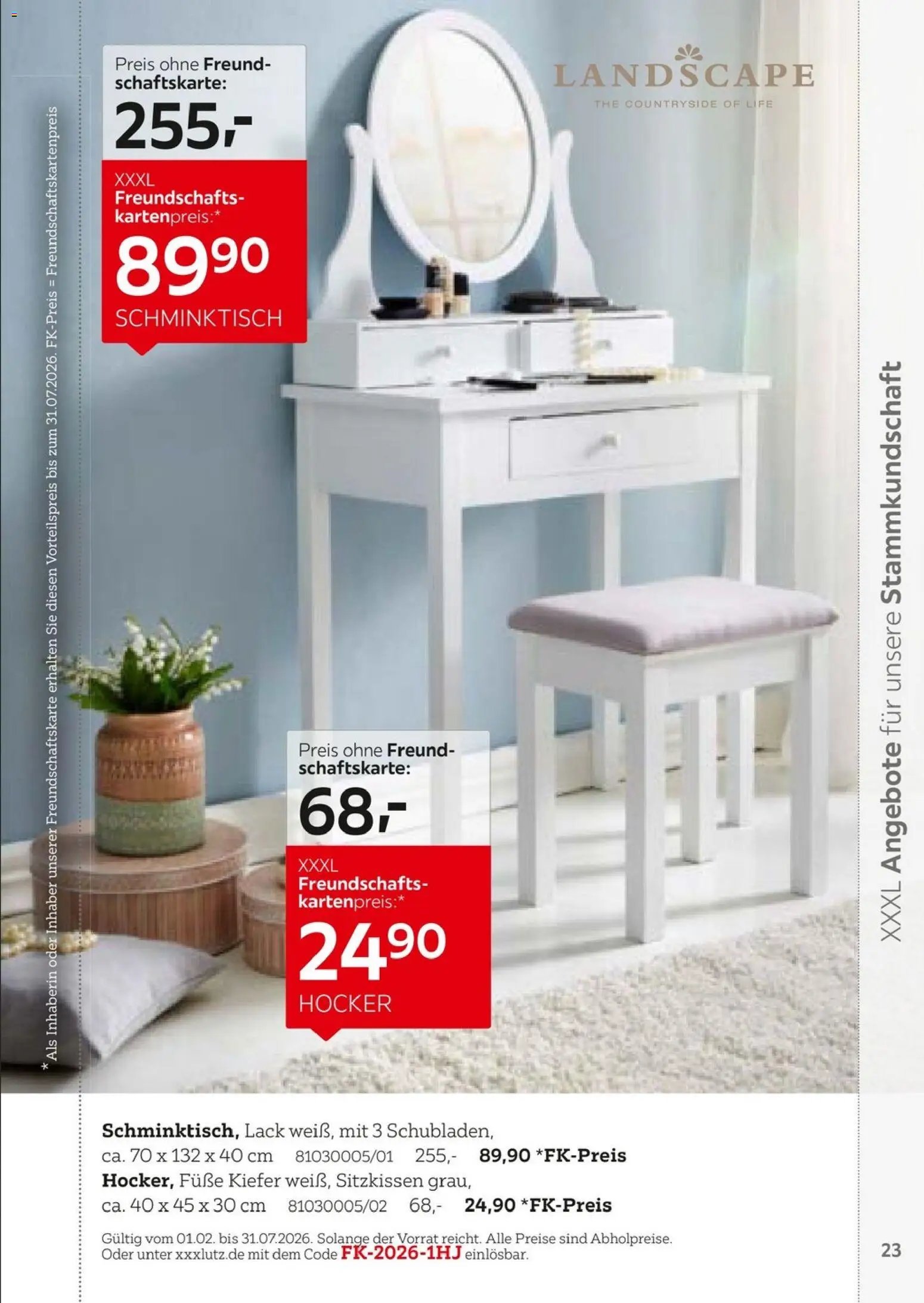 XXXL Lutz  Freundschaftskartenjournal (2026-02-01 - 2026-07-31)