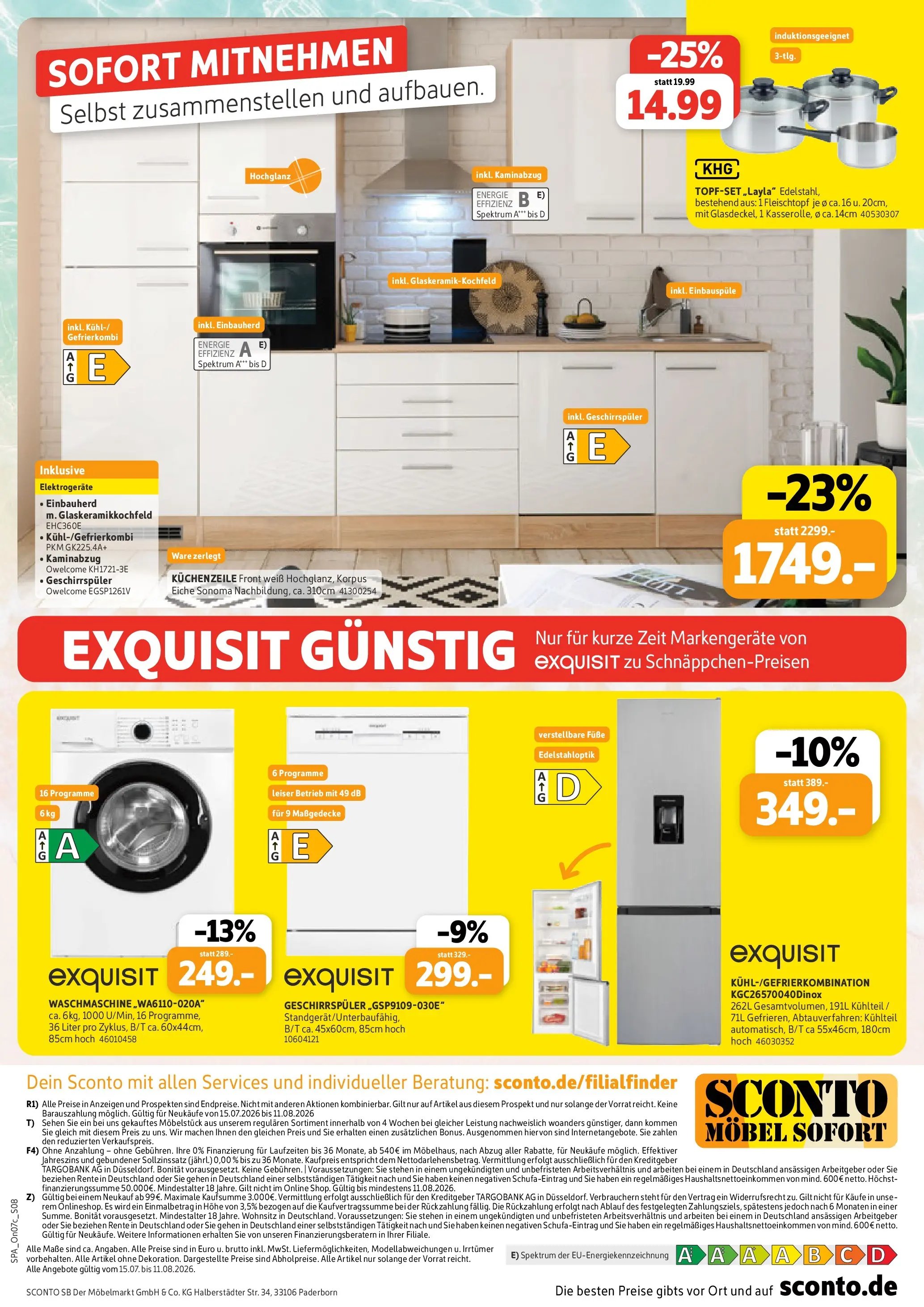 Sconto - SCONTO: Prospekt
