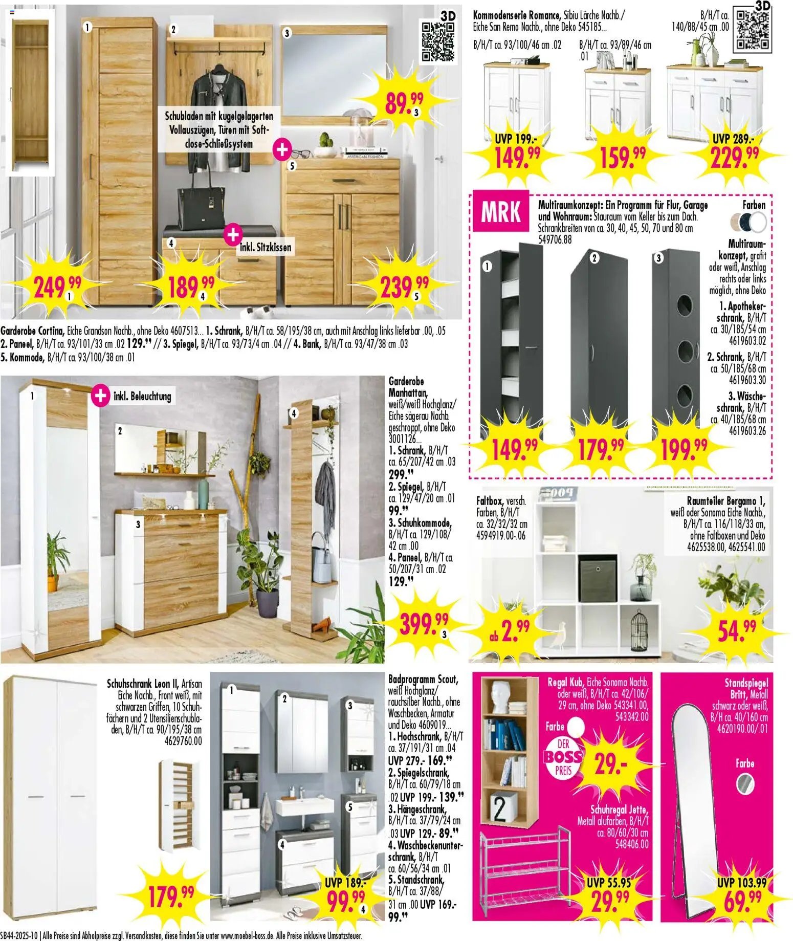 SB Möbel Boss Prospekt - Mainz	 (2025-10-25 - 2025-10-31)