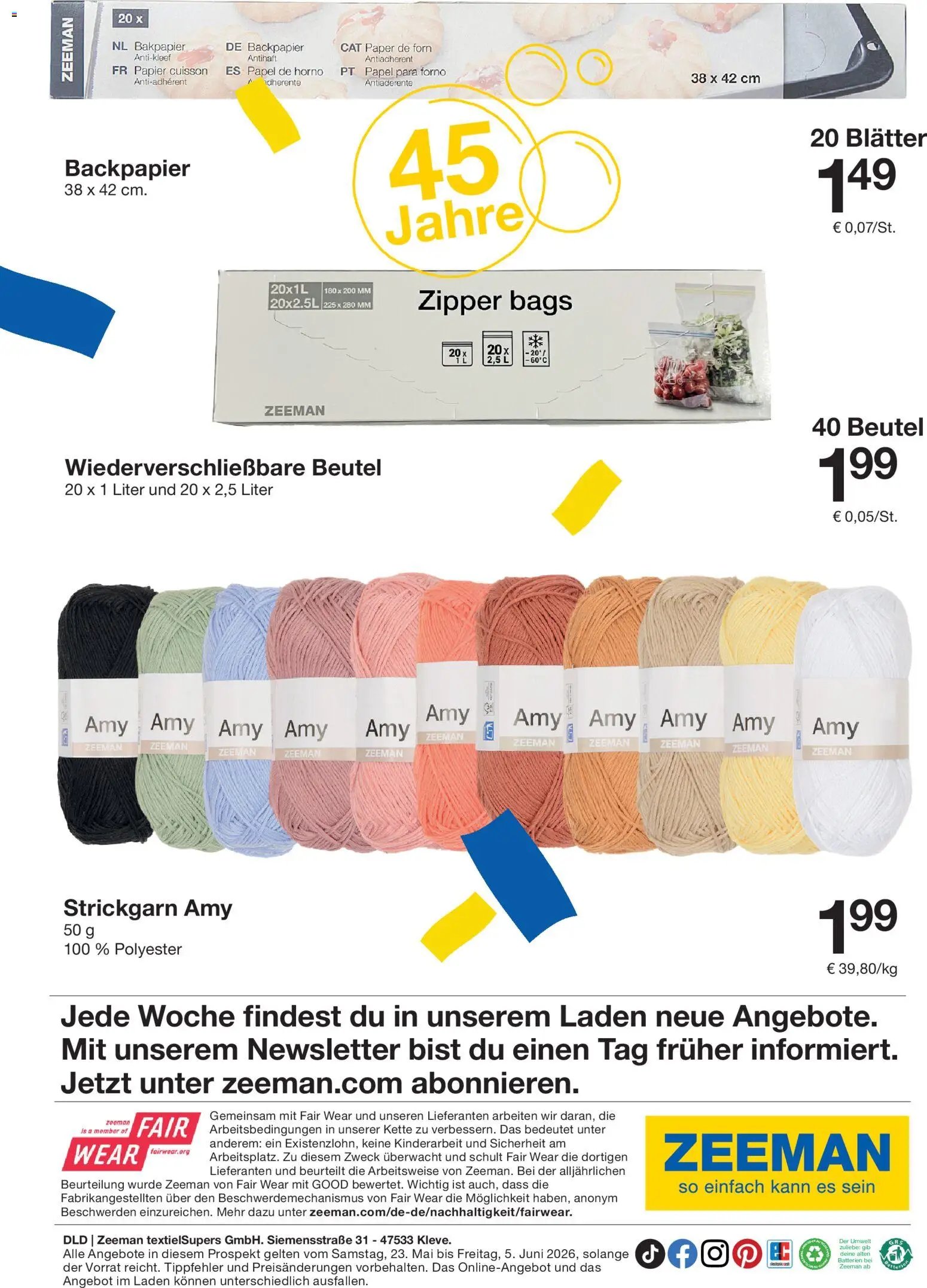 Zeeman Prospekt (2026-05-23 - 2026-06-05)