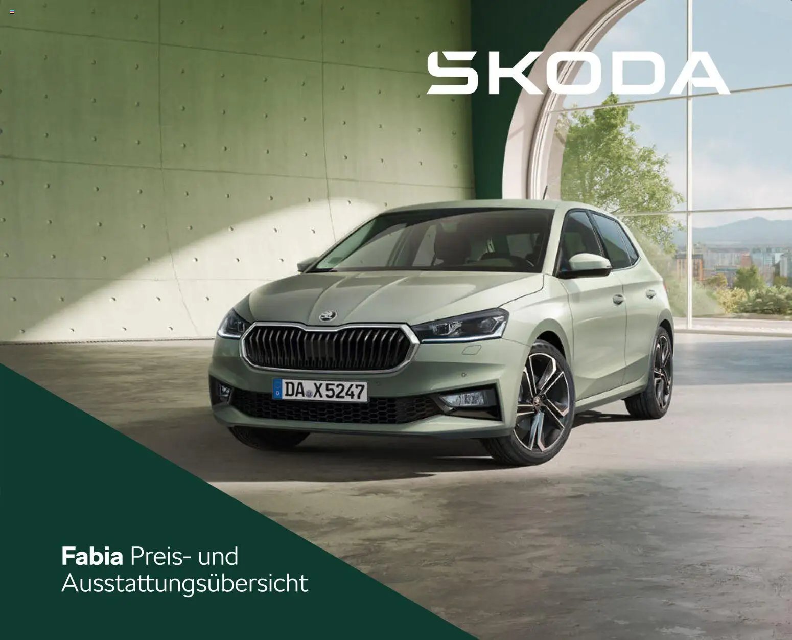 Škoda Fabia Preisliste