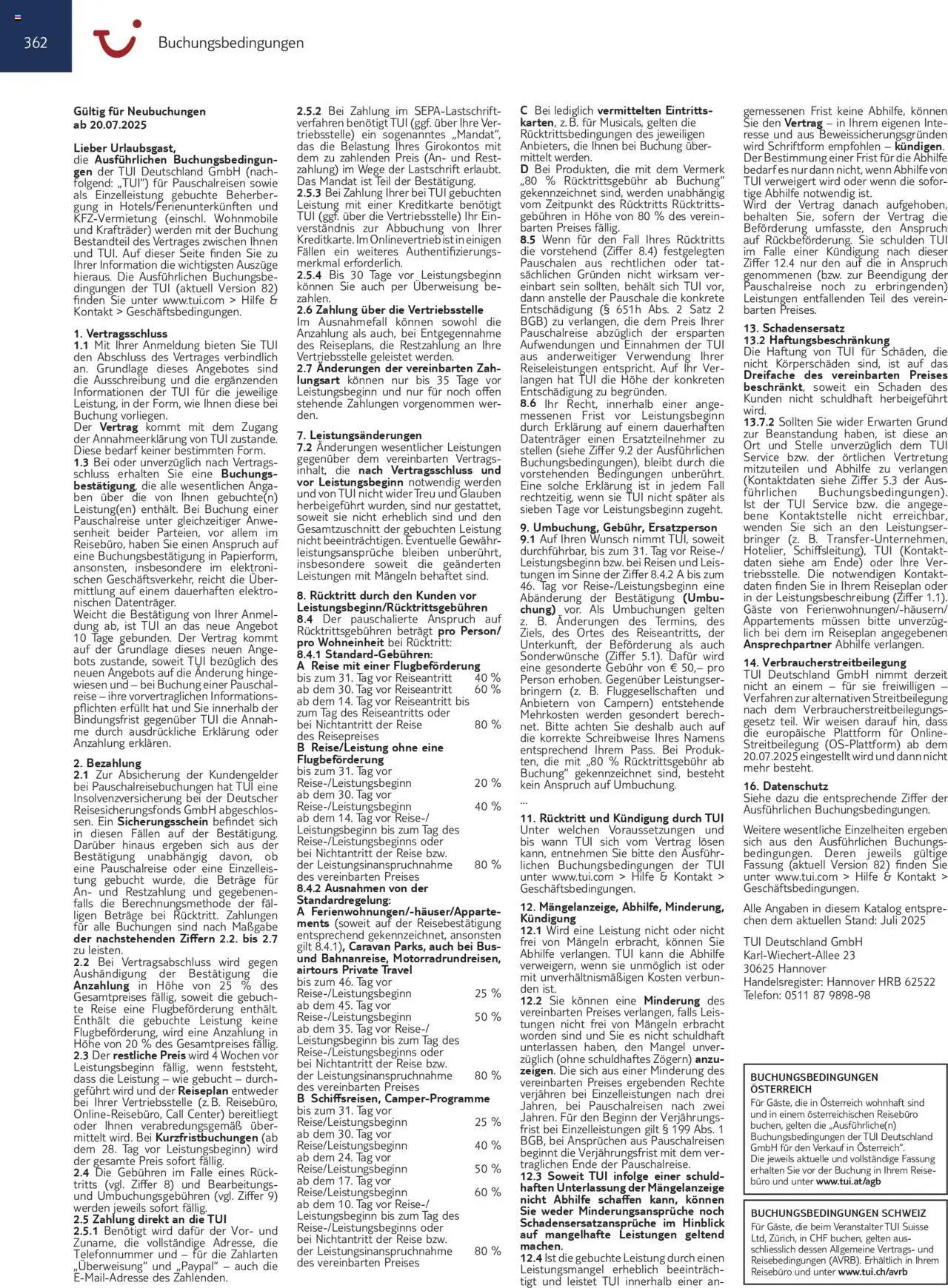TUI Prospekt  Asien, Afrika, Orient & Indischer Ozean 2025/26 	