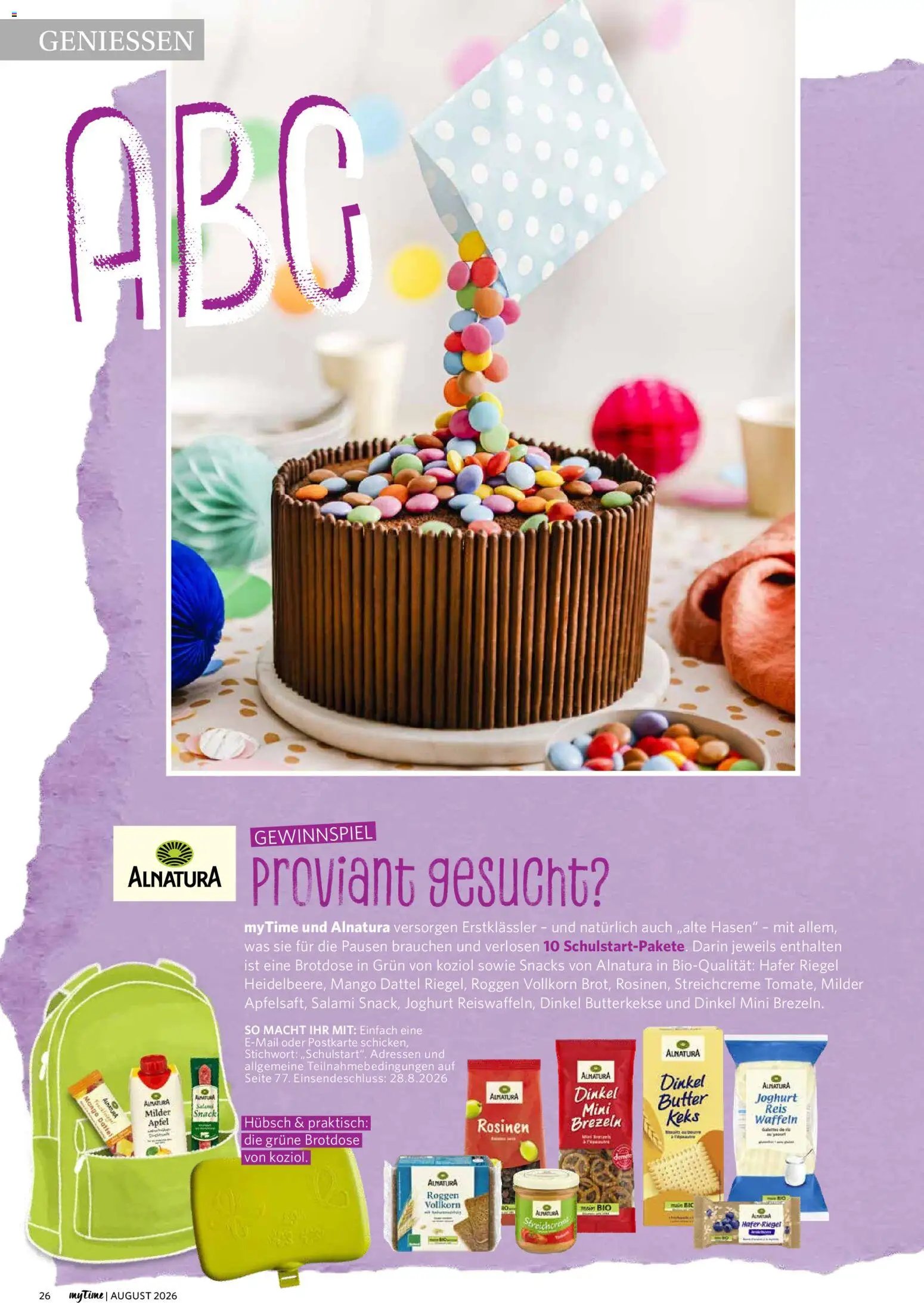 Combi myTime August 2026