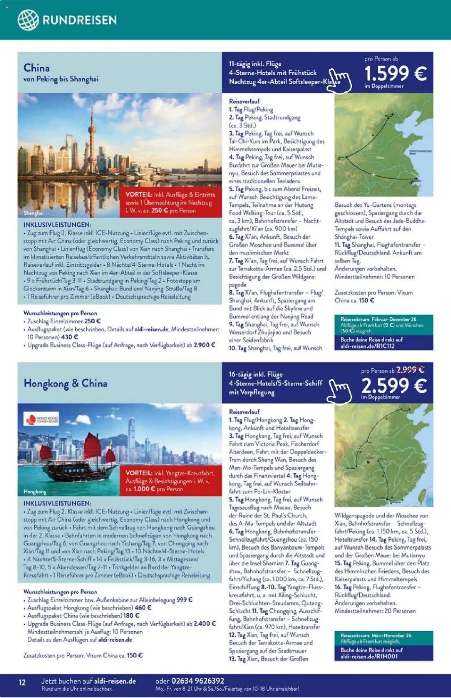 Aldi Reisen Prospekt 	 (2025-11-01 - 2025-11-30)