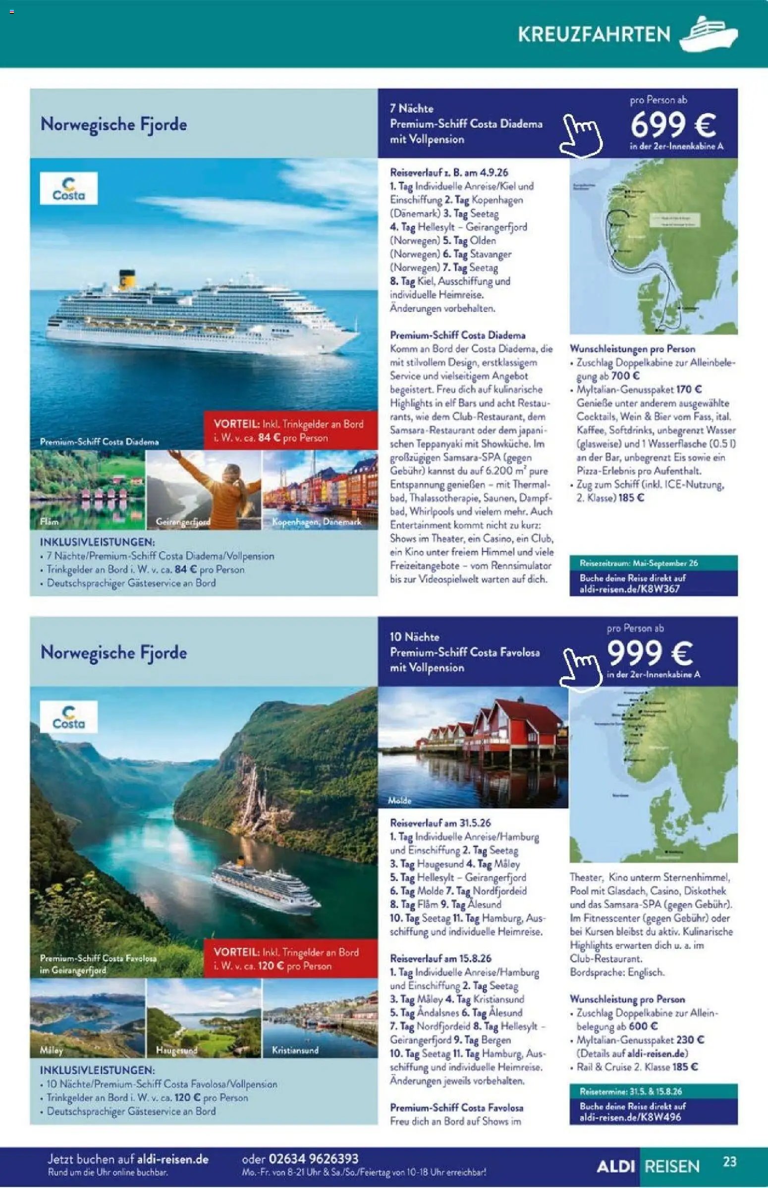 Aldi Reisen Prospekt 	 (2025-11-01 - 2025-11-30)