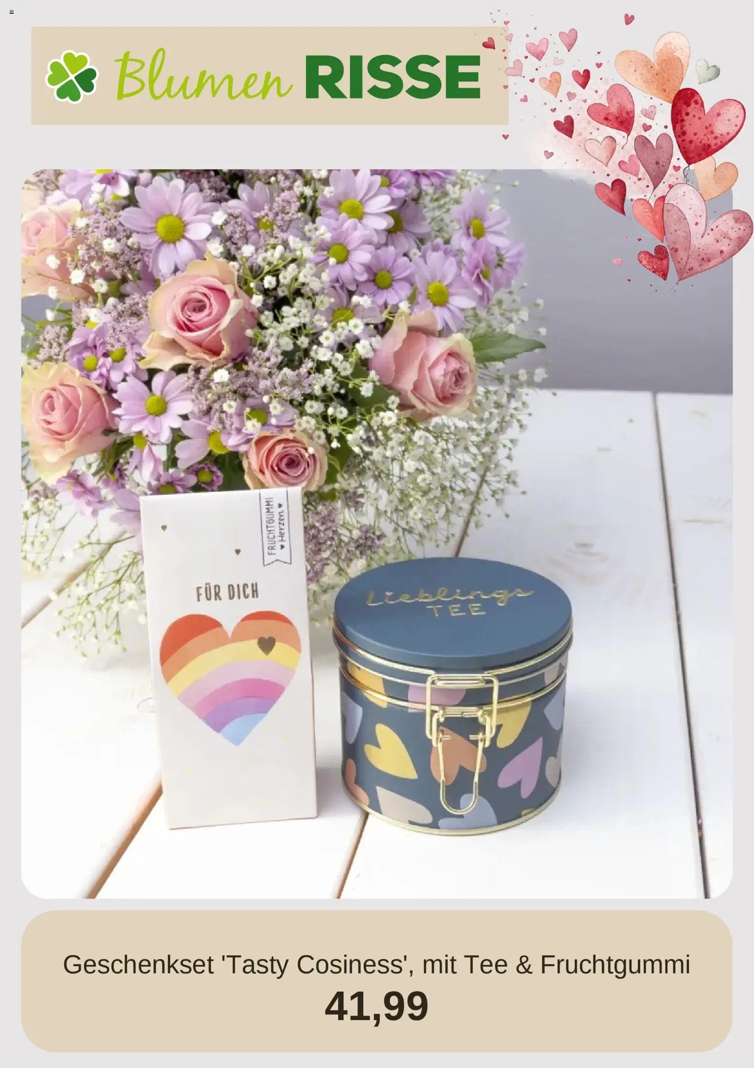 Blumen Risse Prospekt 	