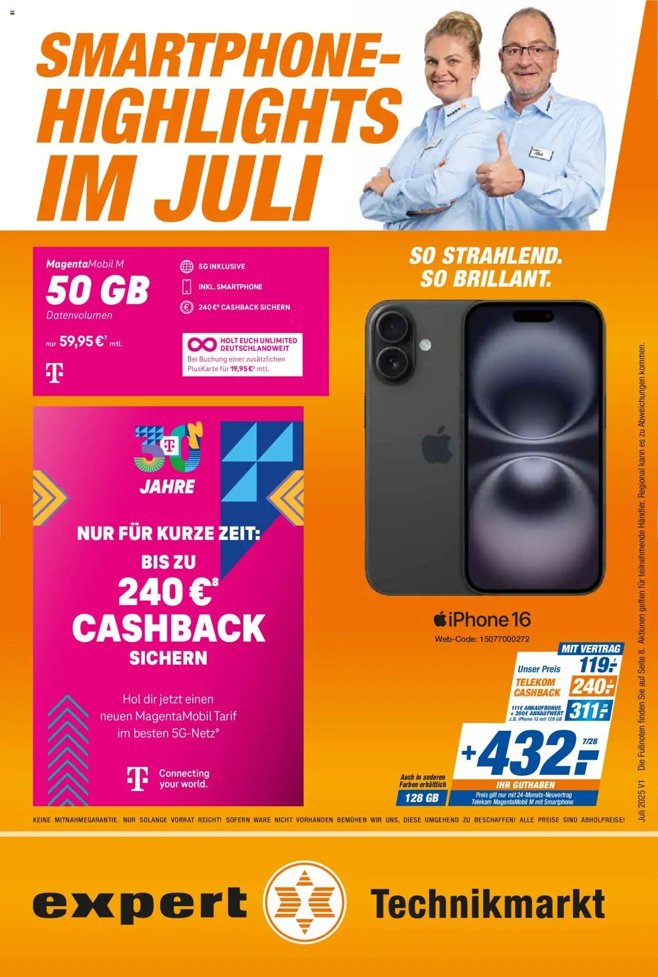 Expert Smarthphone Highlights im Juli (2025-07-01 - 2025-07-31) | 1