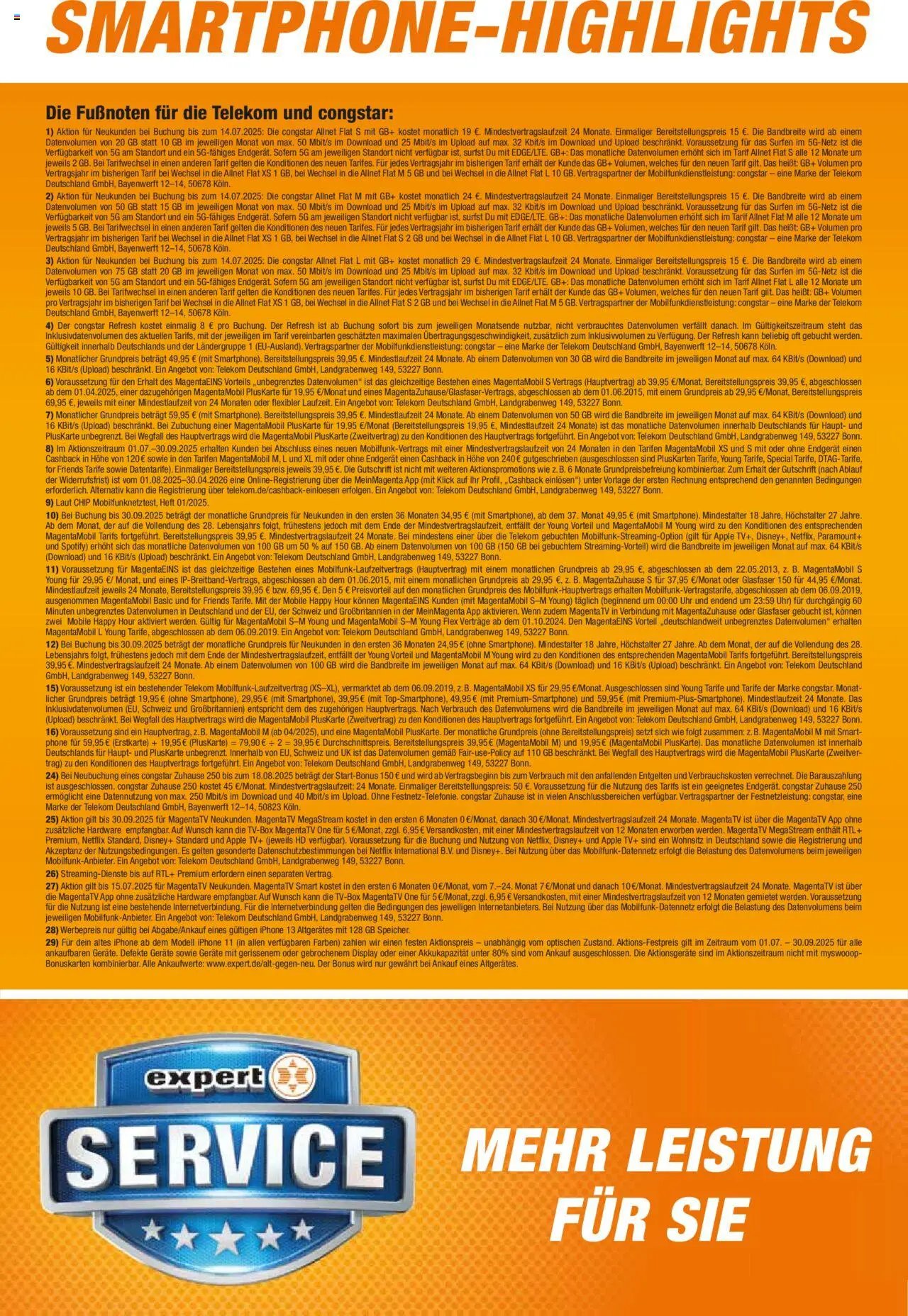 Expert Smarthphone Highlights im Juli (2025-07-01 - 2025-07-31) | 8