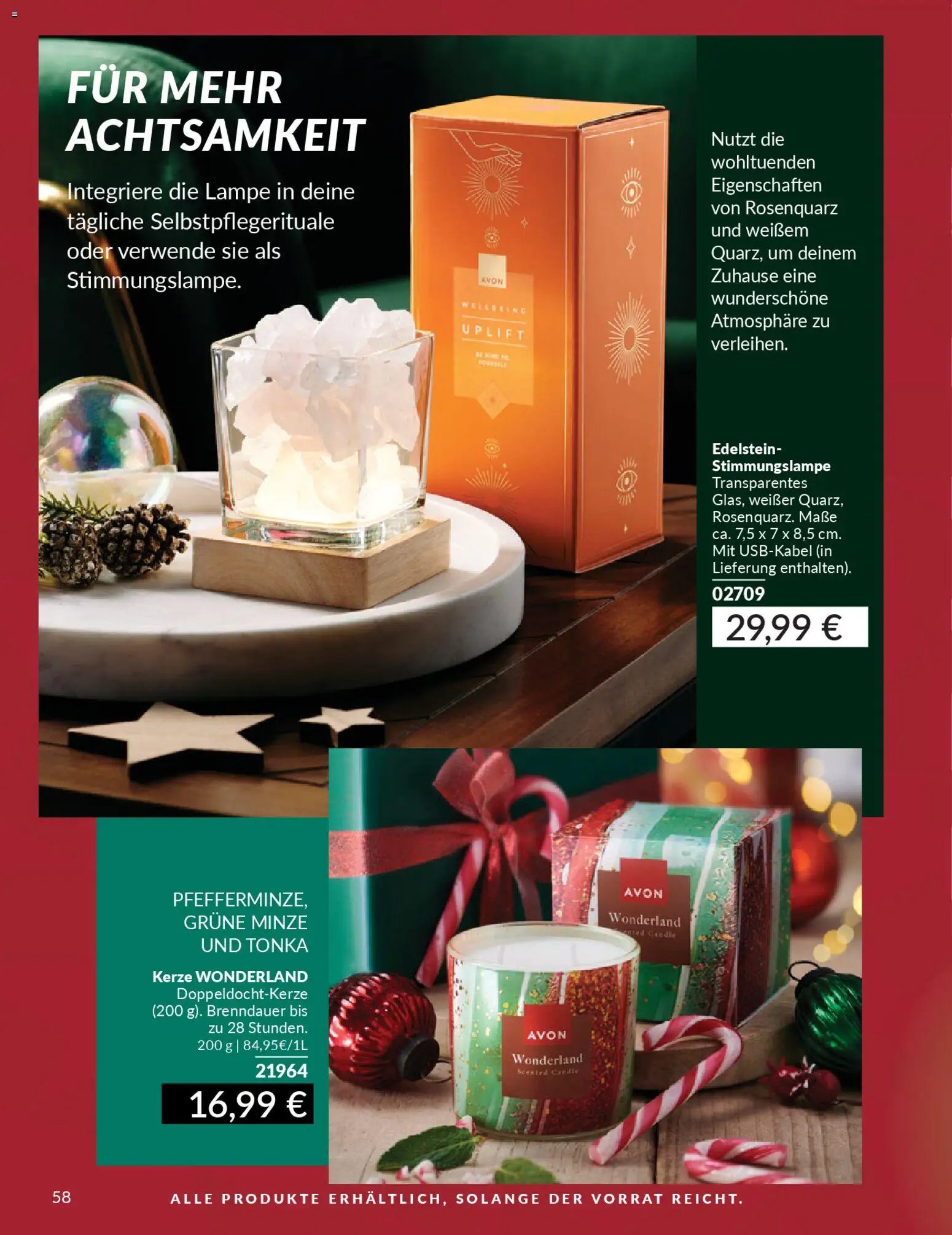 AVON Weihnachtsgeschenkideen