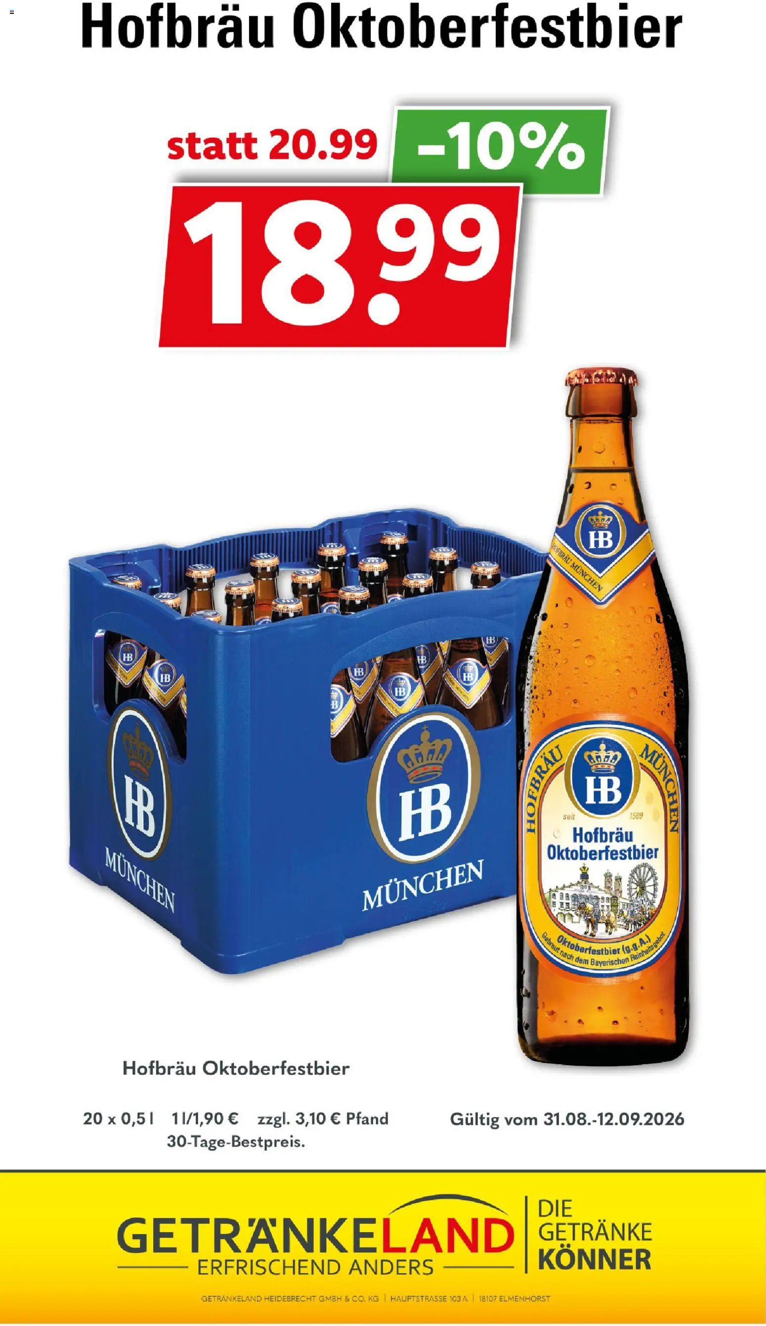 Getränkeland Prospekt