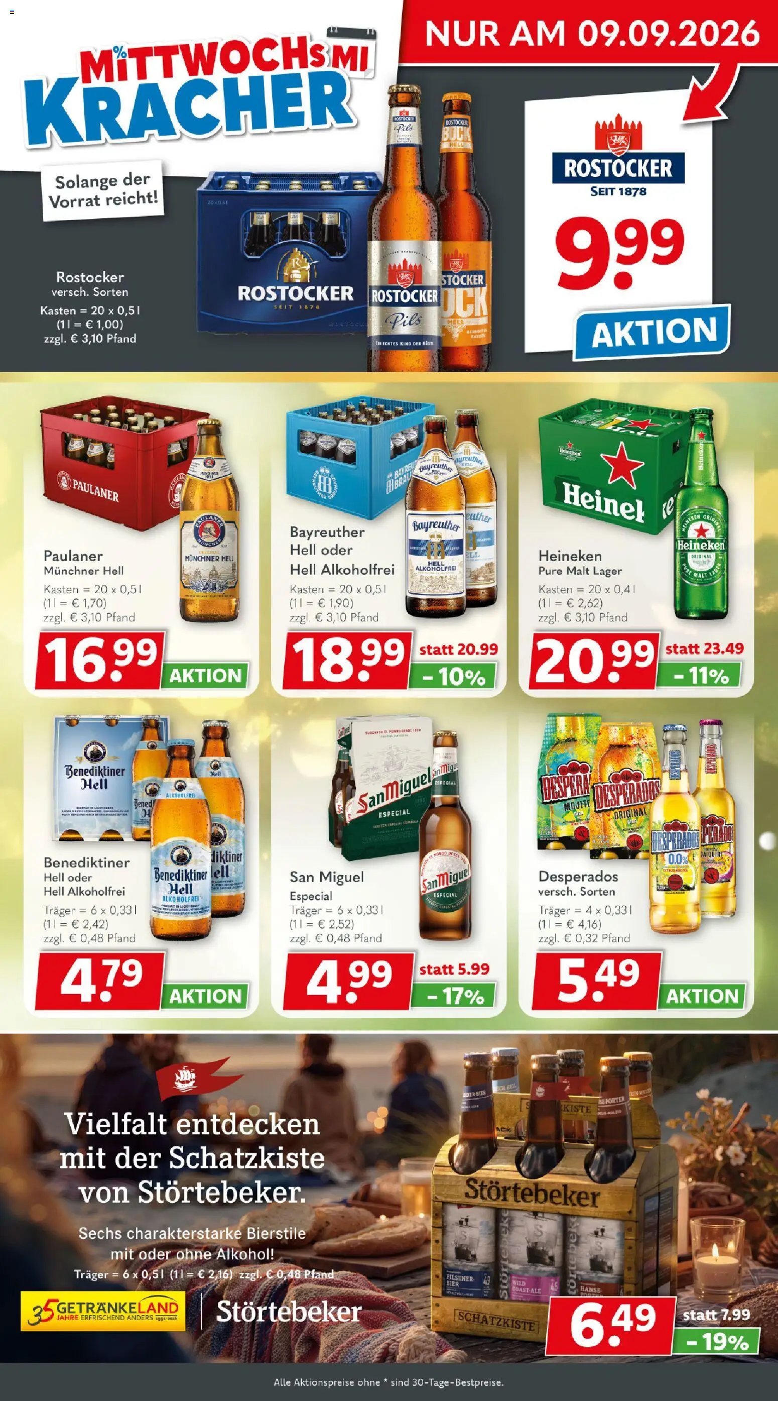 Getränkeland Prospekt