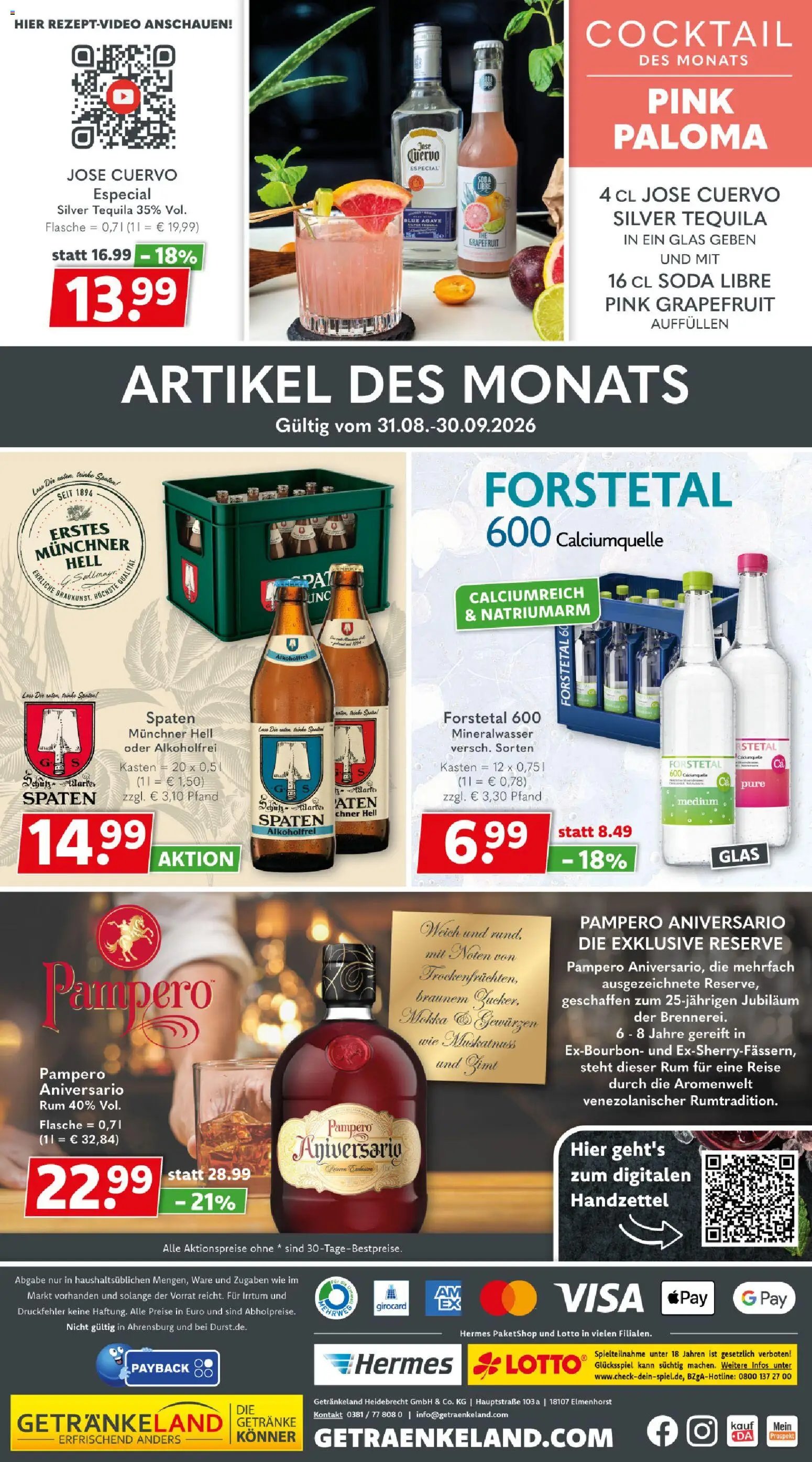 Getränkeland Prospekt