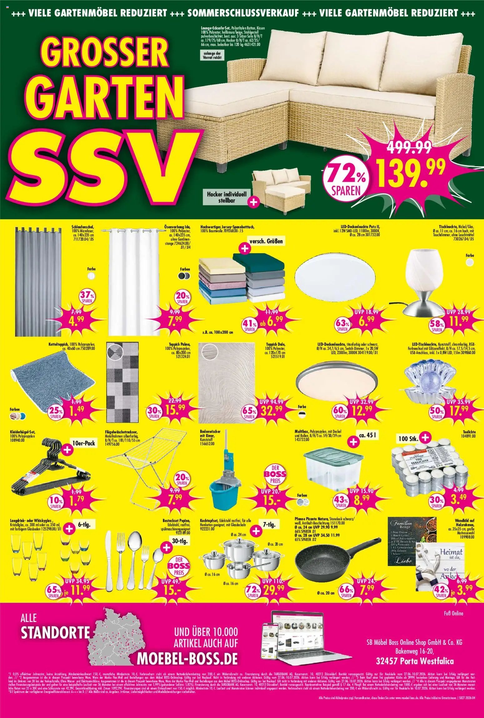 SB Möbel Boss Prospekt