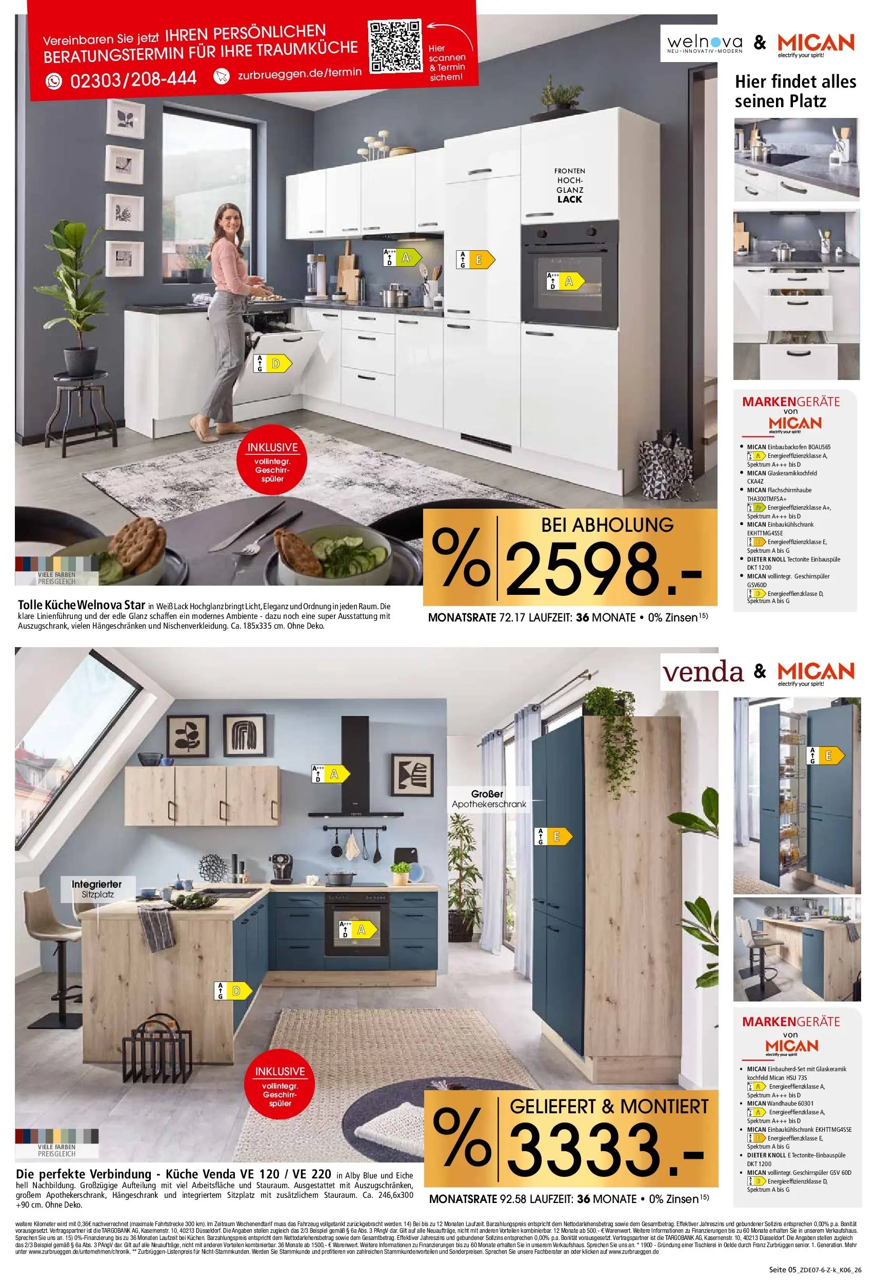 Zurbrüggen - Zurbrüggen: Küchen für ihr Zuhause