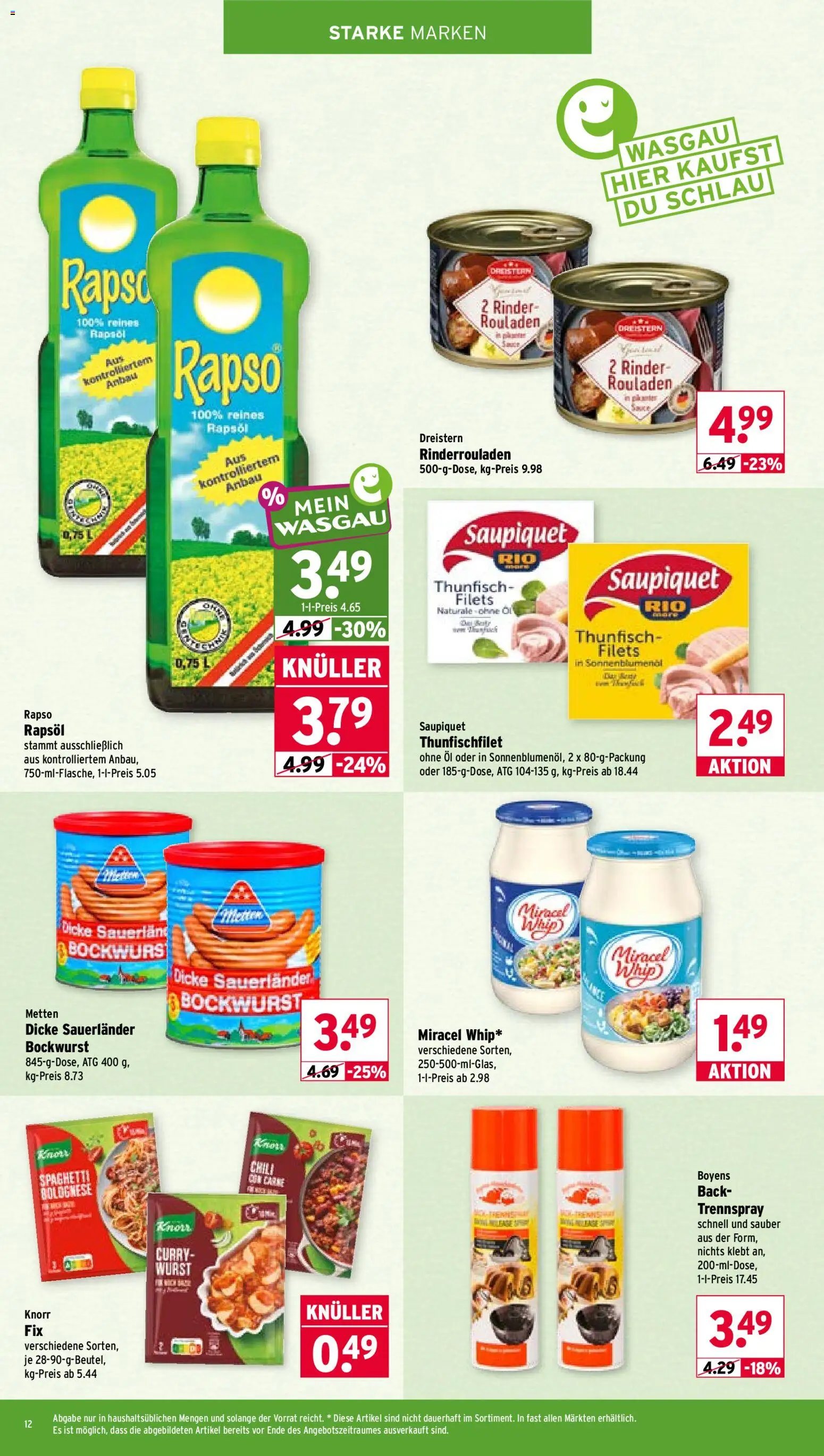 Wasgau Prospekt