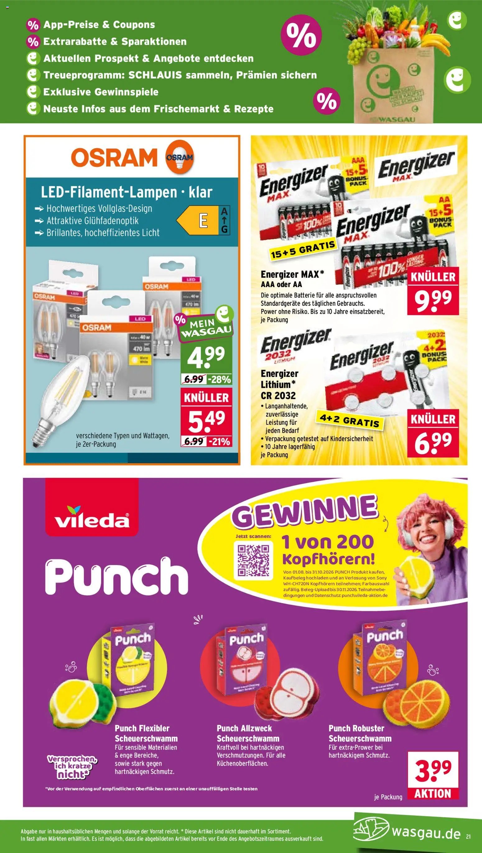 Wasgau Prospekt