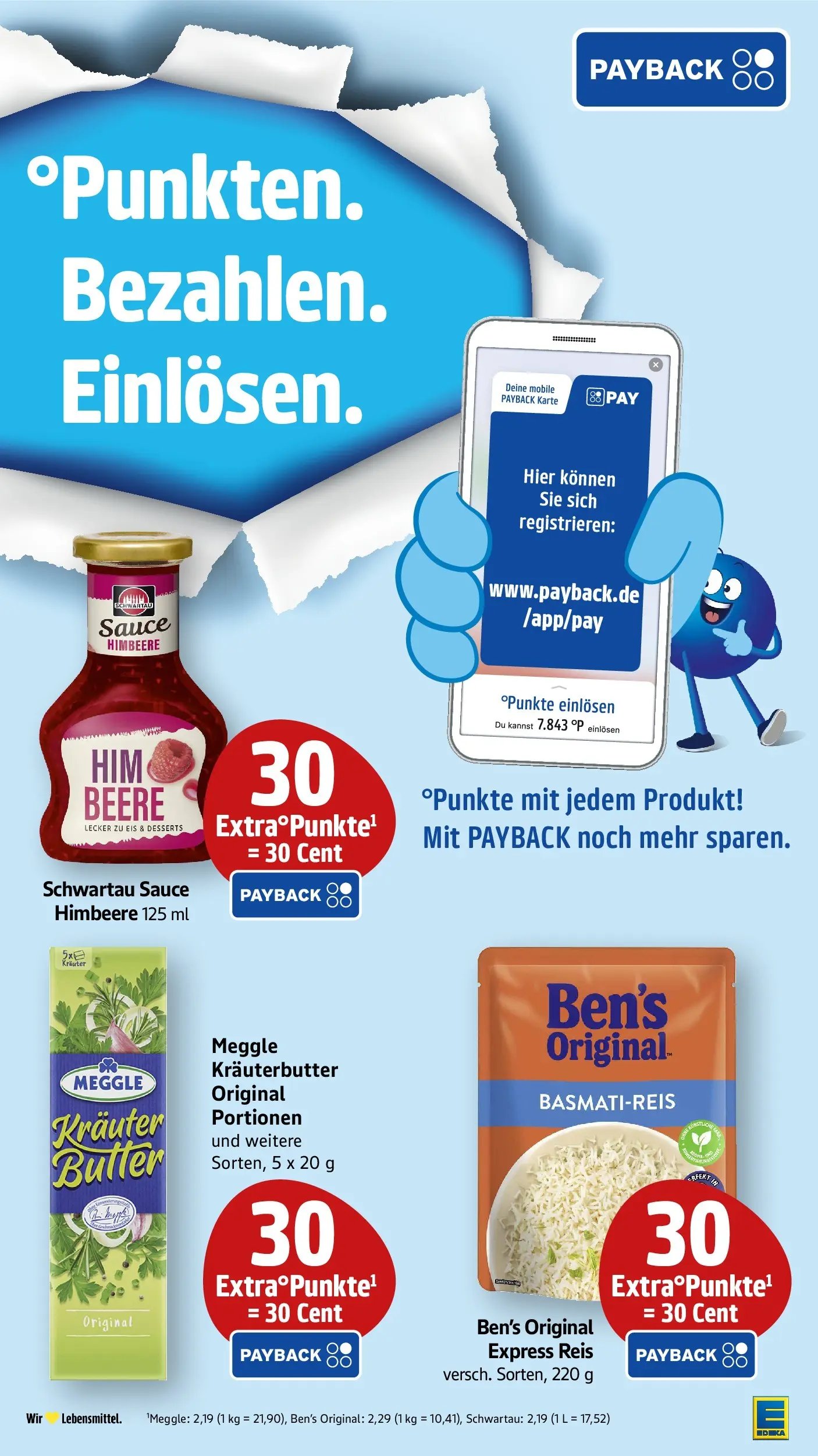 E center - E center: Wochenangebote