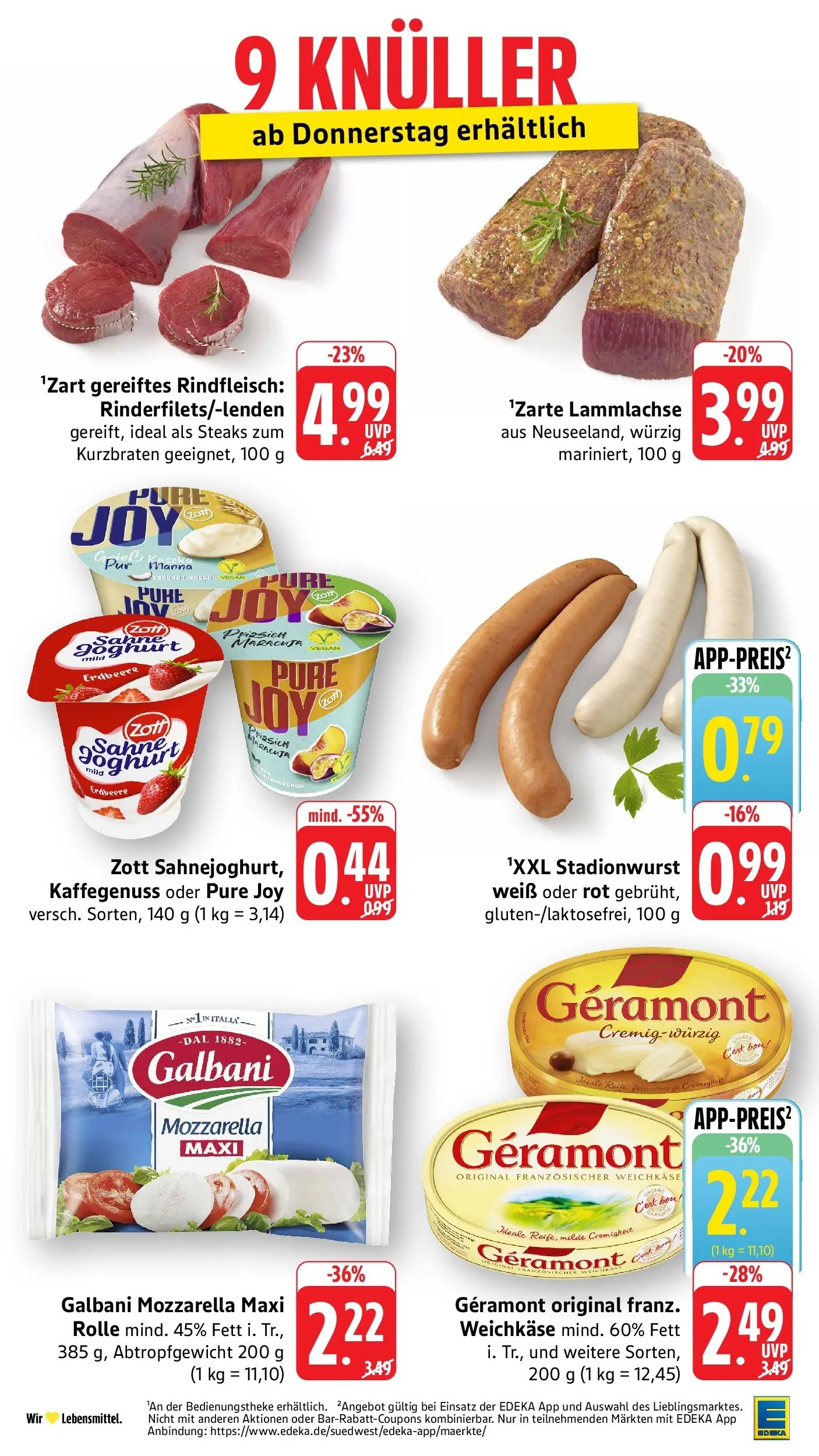 E center - E center: Wochenangebote