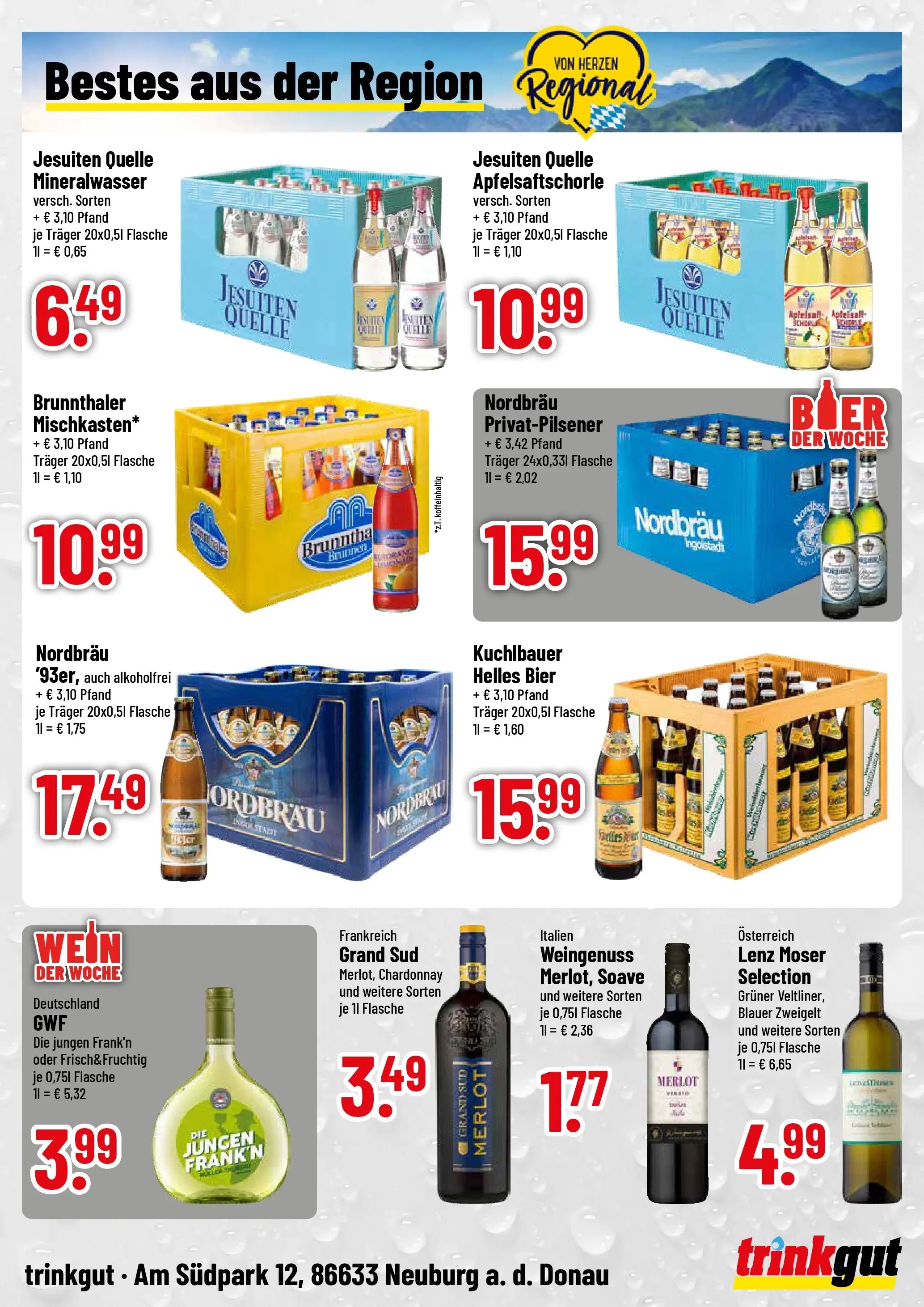 Trinkgut Prospekt Neuburg An Der Donau	