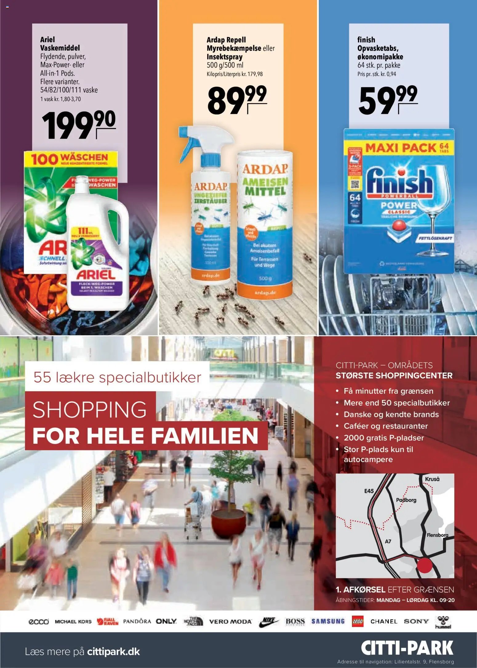 CITTI Markt Dänemark-Werbung