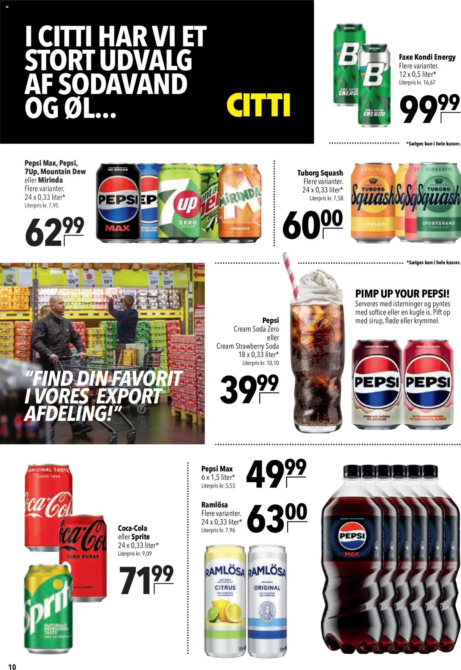 CITTI Markt Dänemark-Werbung
