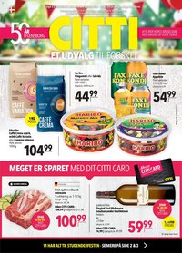 CITTI Markt Dänemark-Werbung
