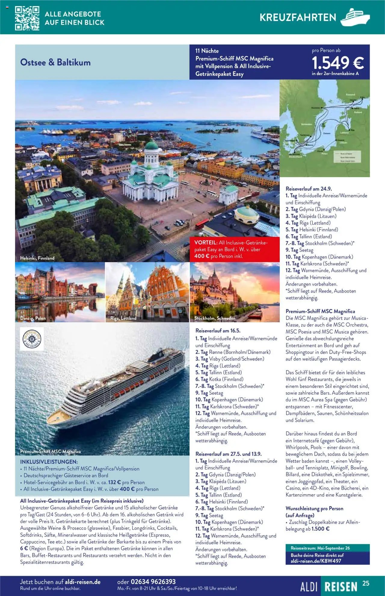 Aldi Reisen - Reise-Highlights (2025-08-01 - 2025-08-31) | 25