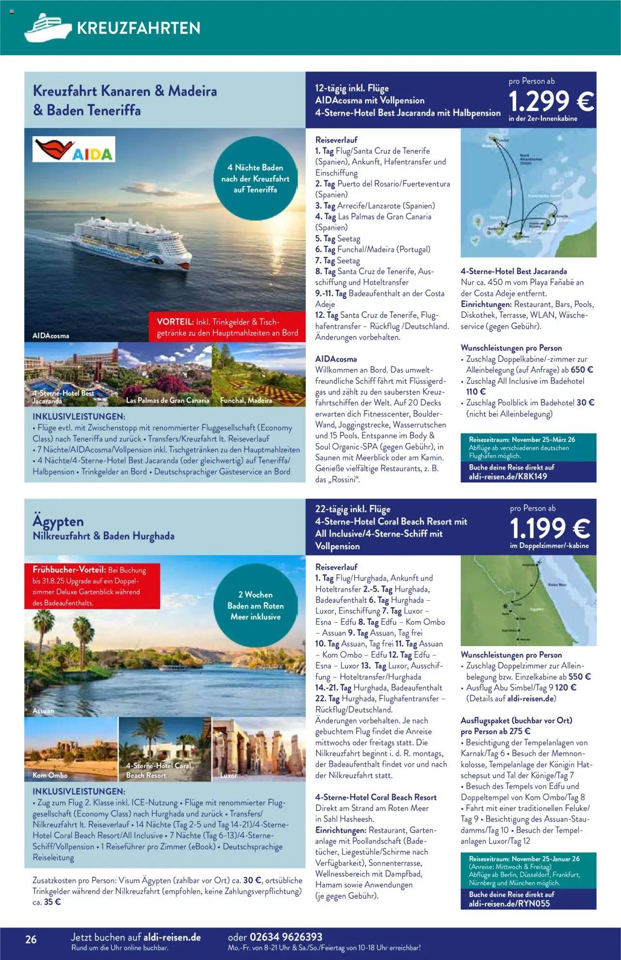 Aldi Reisen - Reise-Highlights (2025-08-01 - 2025-08-31) | 26