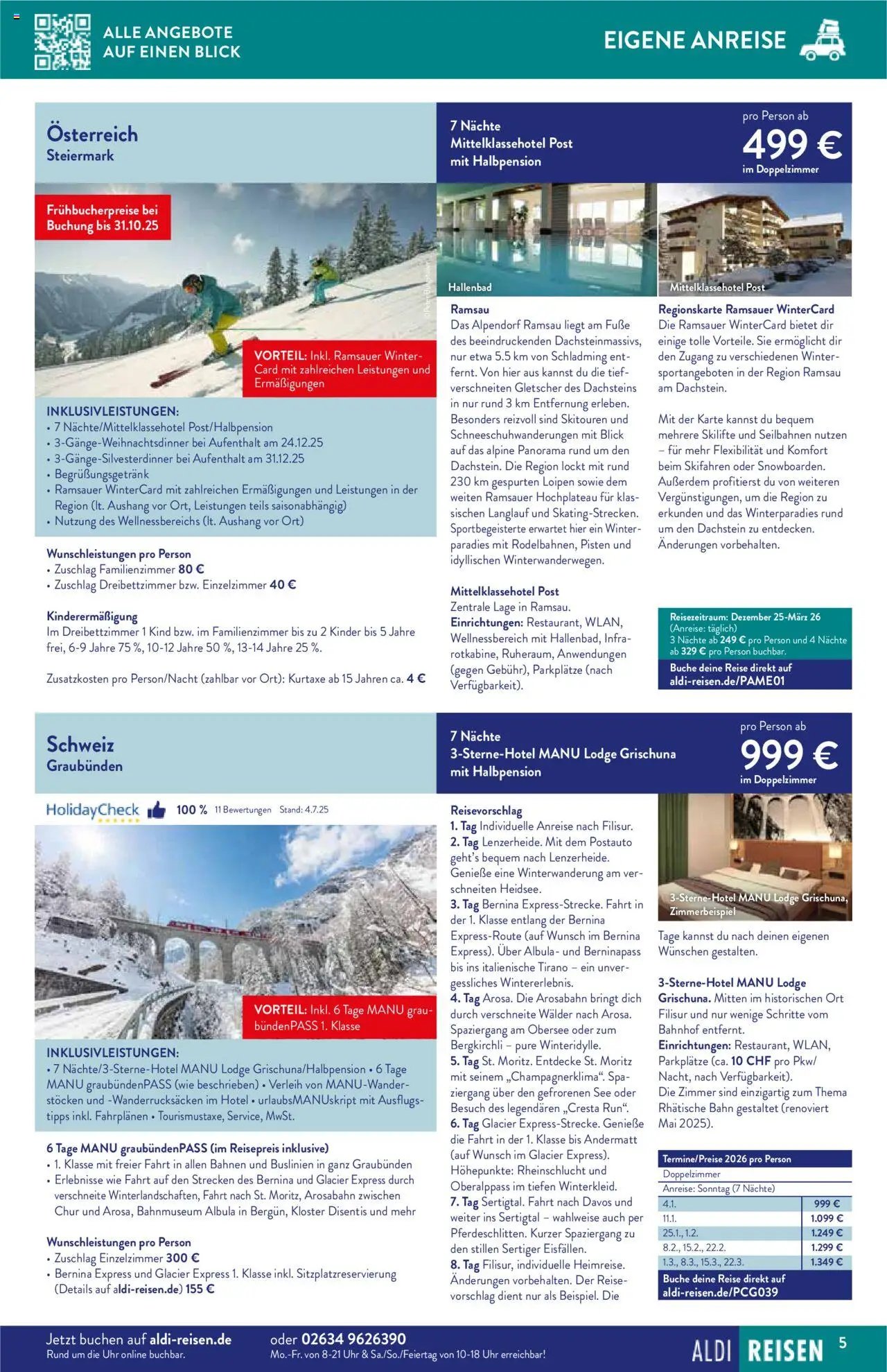 Aldi Reisen - Reise-Highlights (2025-08-01 - 2025-08-31) | 5