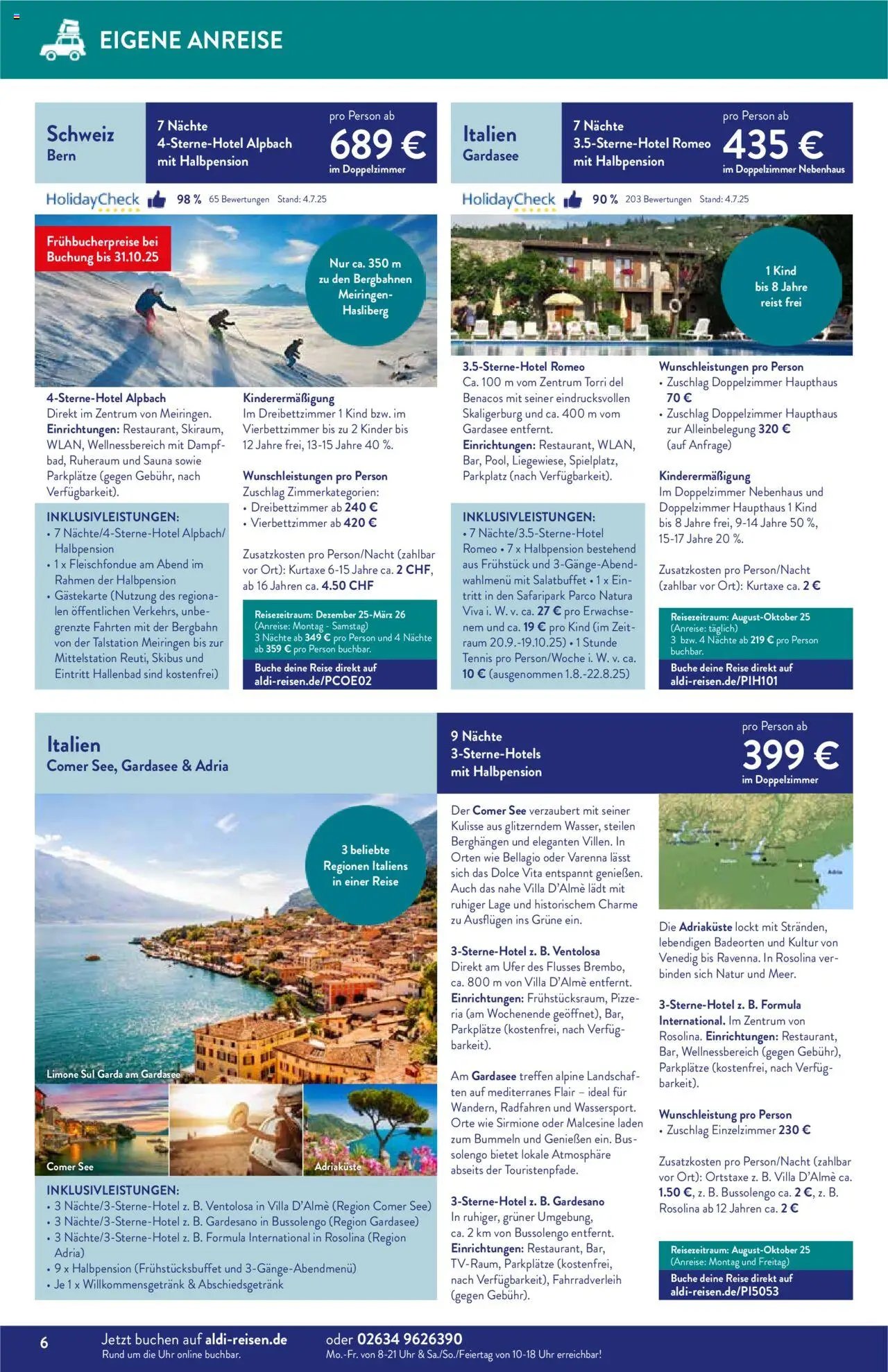 Aldi Reisen - Reise-Highlights (2025-08-01 - 2025-08-31) | 6