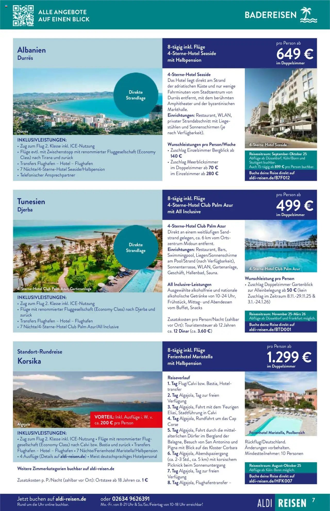 Aldi Reisen - Reise-Highlights (2025-08-01 - 2025-08-31) | 7