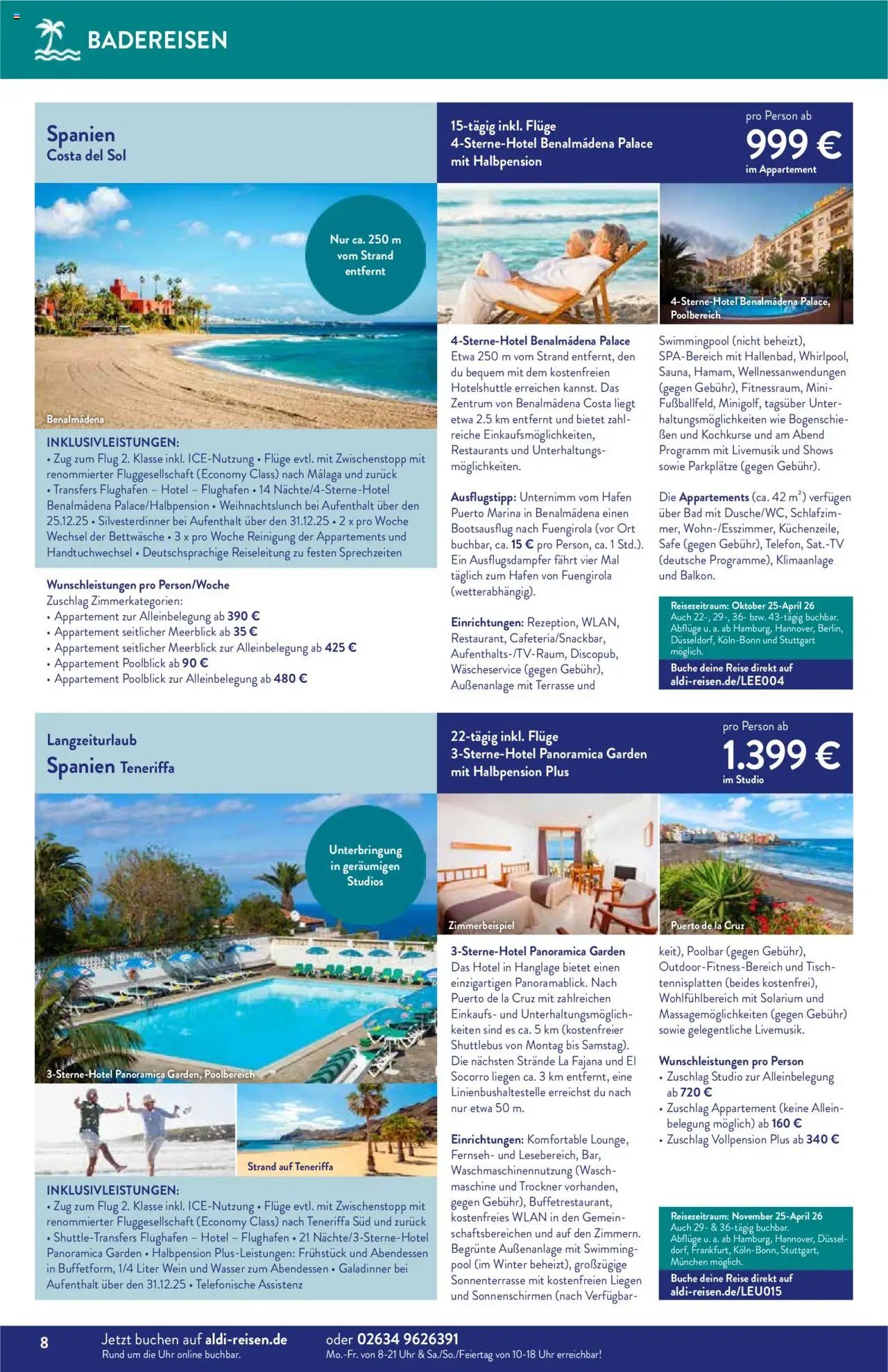 Aldi Reisen - Reise-Highlights (2025-08-01 - 2025-08-31) | 8