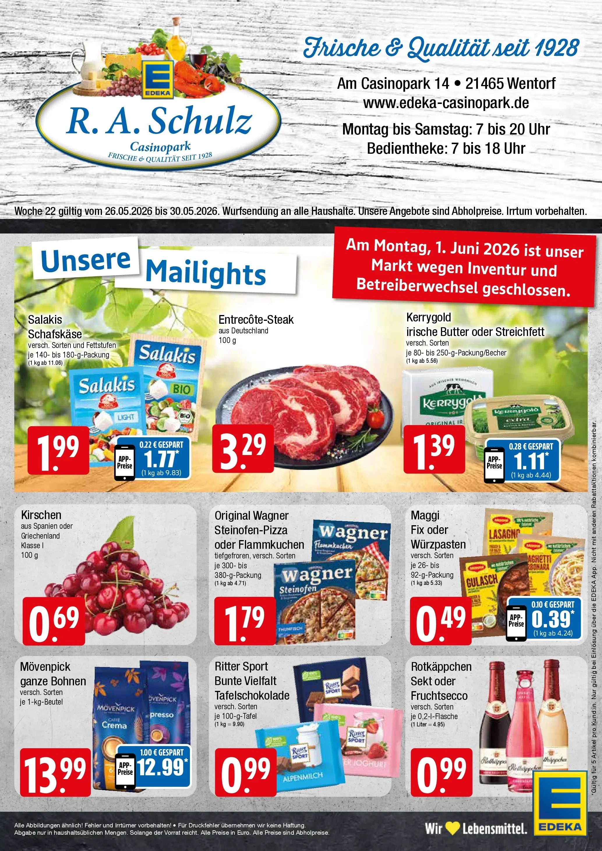 Edeka prospekt Wentorf