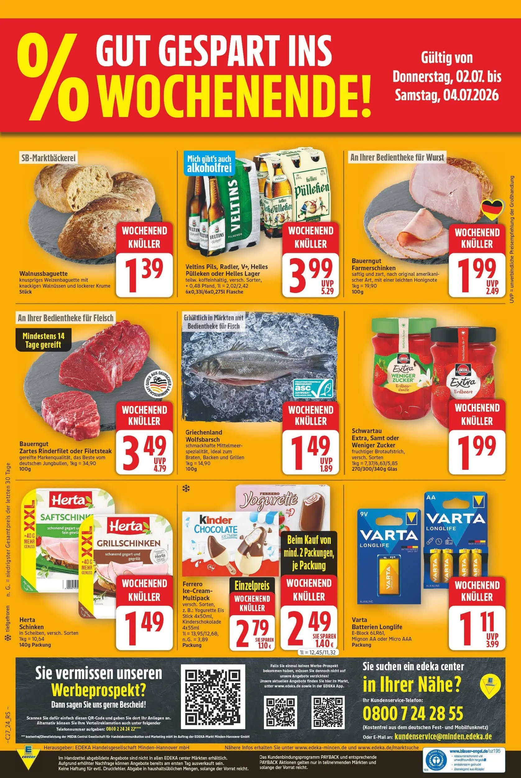 E center - Wochenangebote