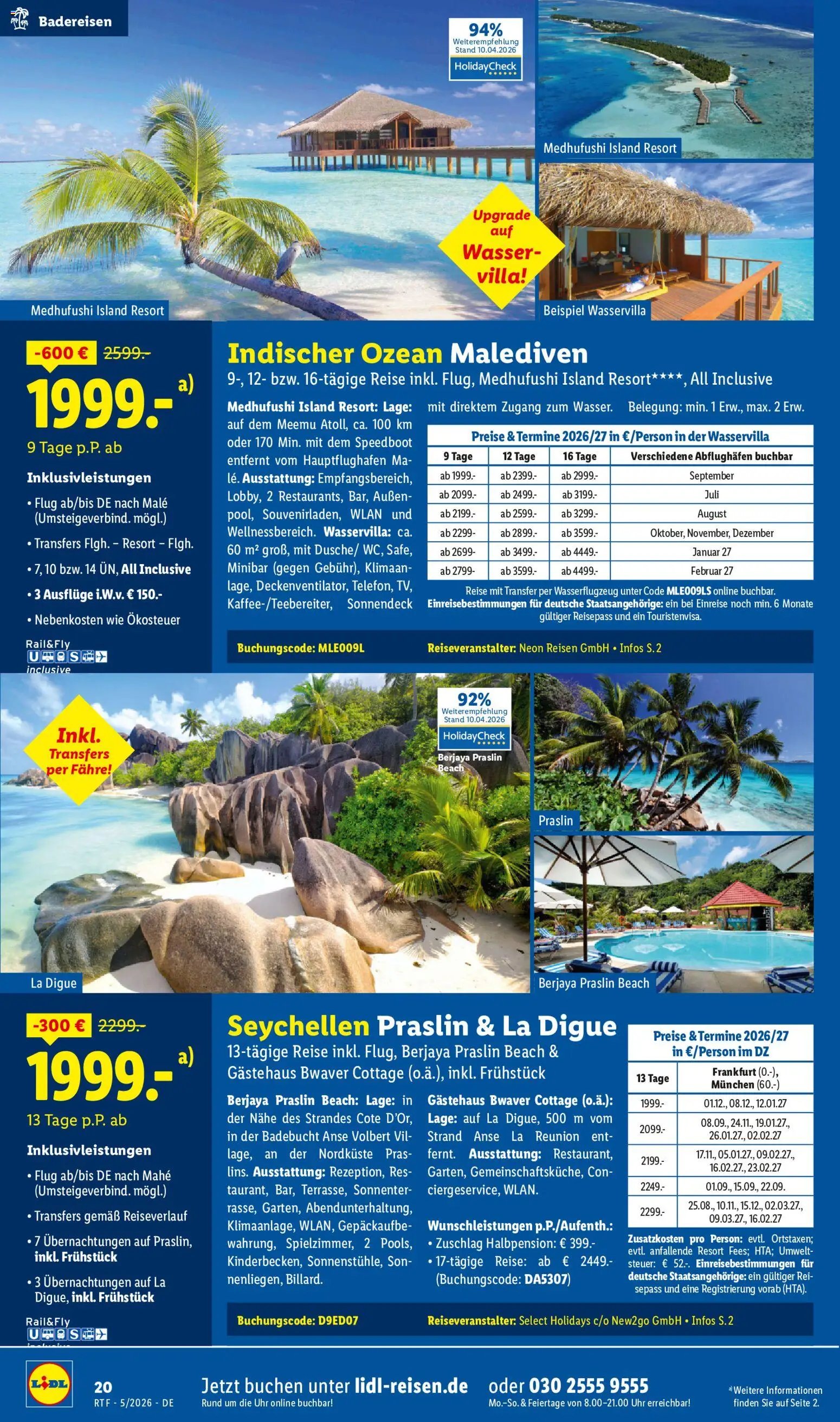 Lidl Reisen Reise-Highlights